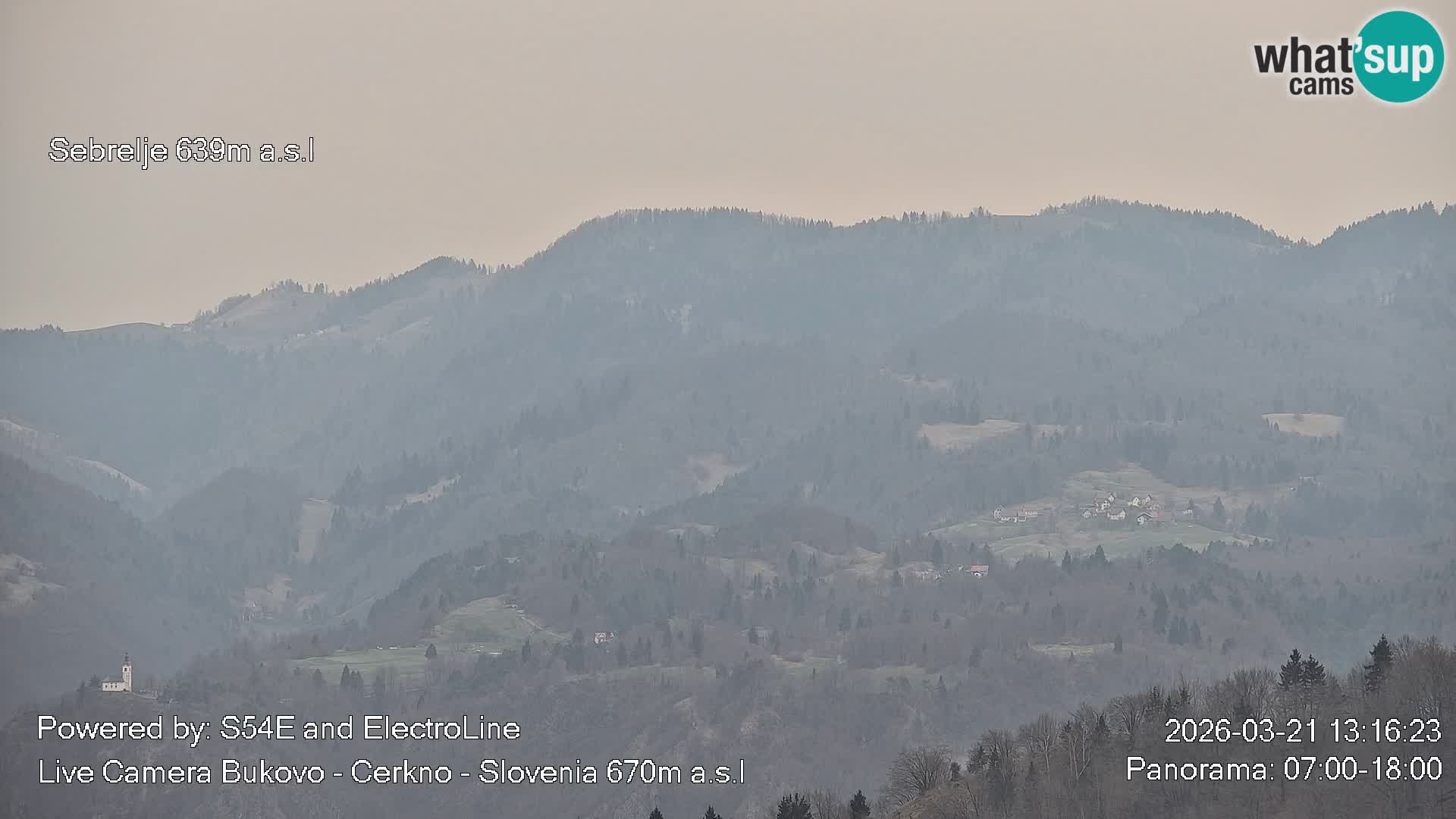 Webcam en vivo Bukovo – Baška grapa | Cerkno | Eslovenia