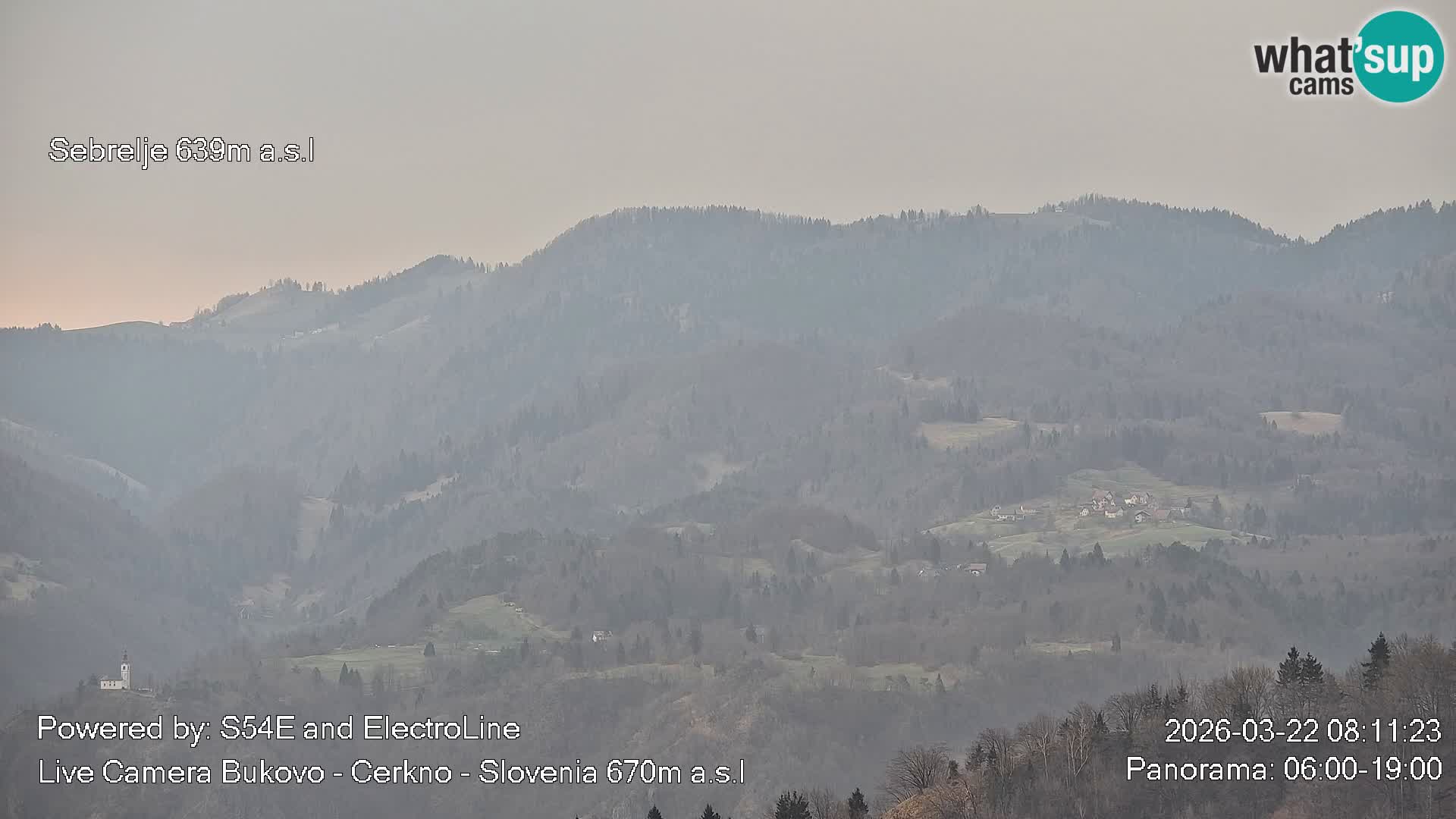 Webcam Bukovo – Baška grapa | Cerkno | Slovénie