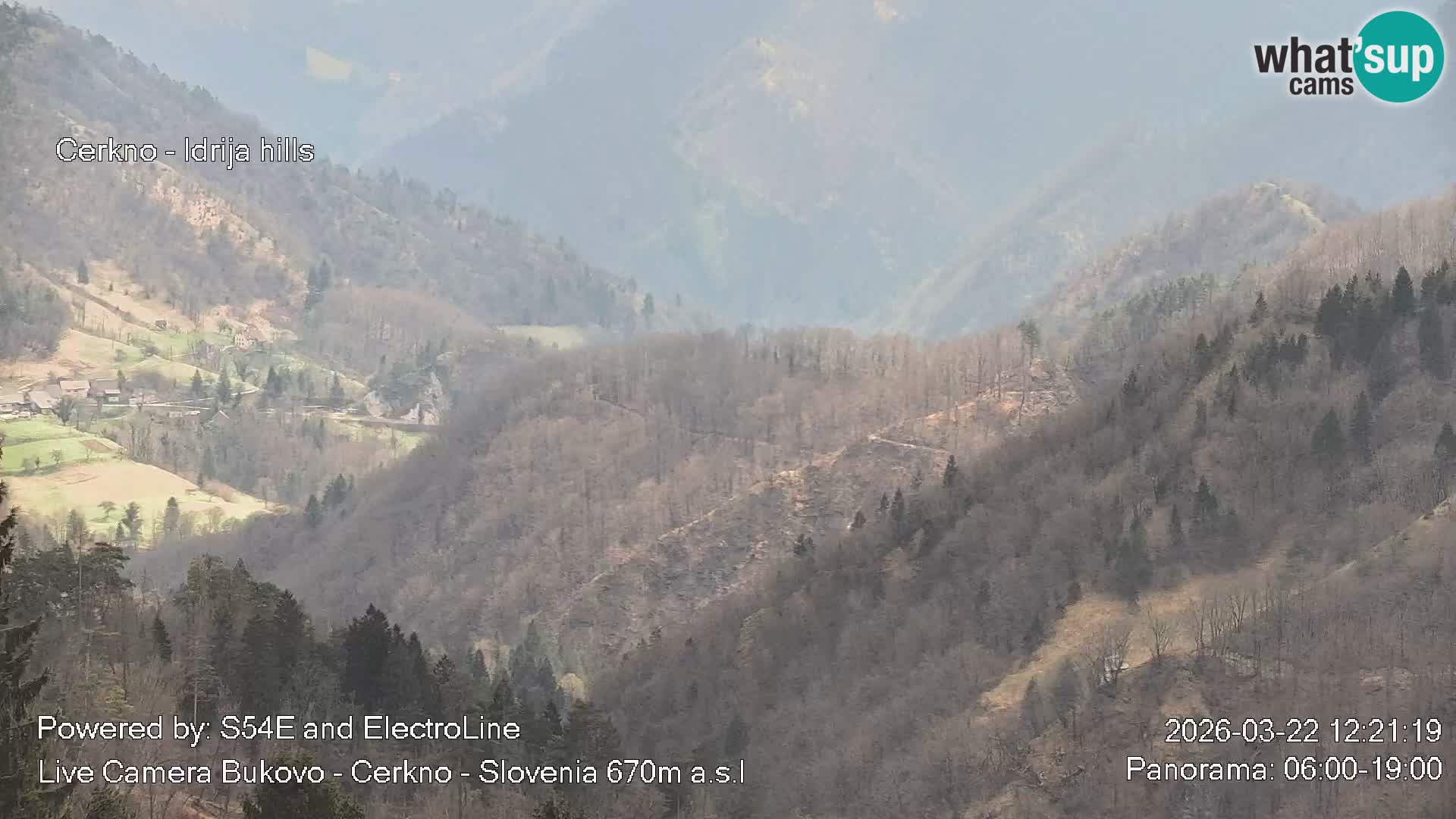 Webcam Bukovo – Baška grapa | Cerkno | Slovenia