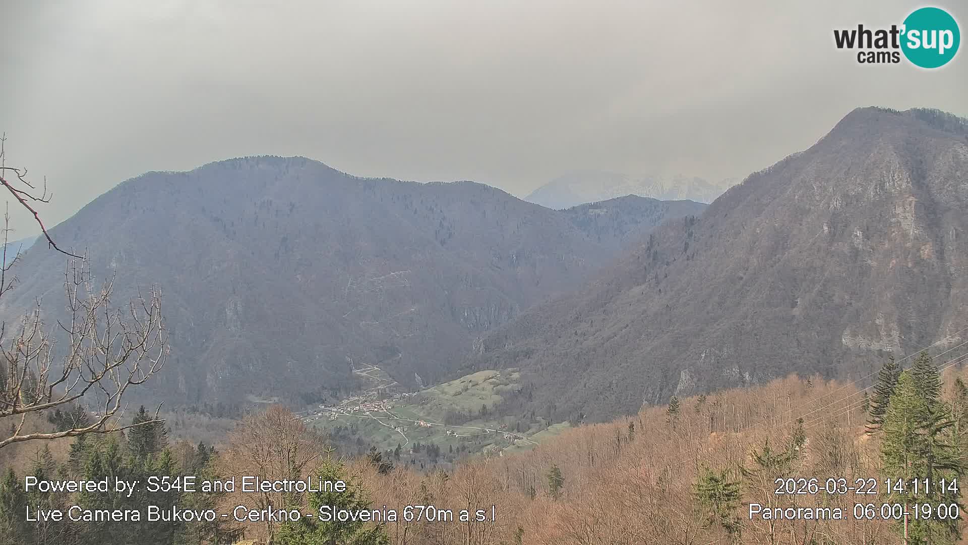 Webcam en vivo Bukovo – Baška grapa | Cerkno | Eslovenia