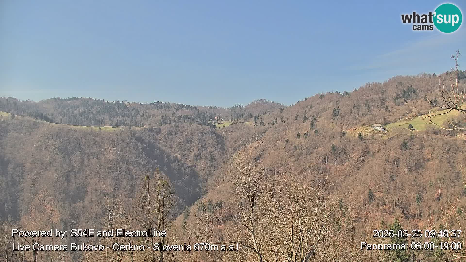 Bukovo Webcam – Baška grapa | Cerkno | Slowenien