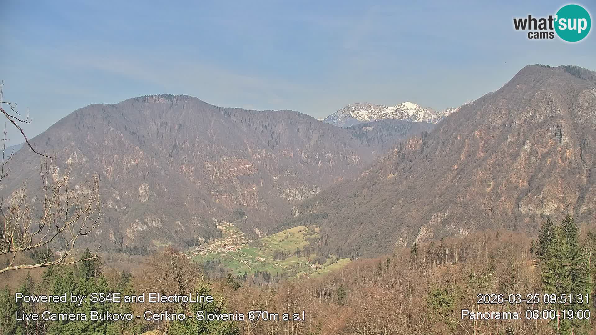 Webcam Bukovo – Baška grapa | Cerkno | Slovenia