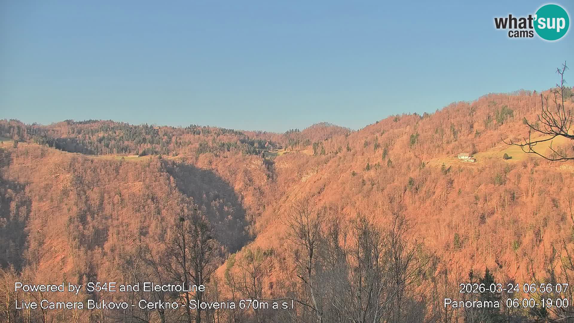 Webcam Bukovo – Baška grapa | Cerkno | Slovenia