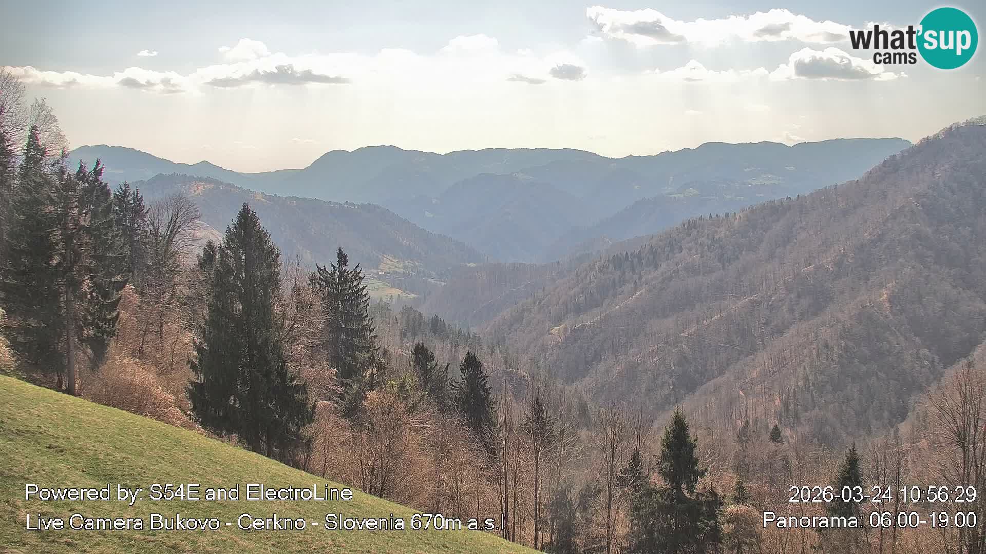 Webcam en vivo Bukovo – Baška grapa | Cerkno | Eslovenia