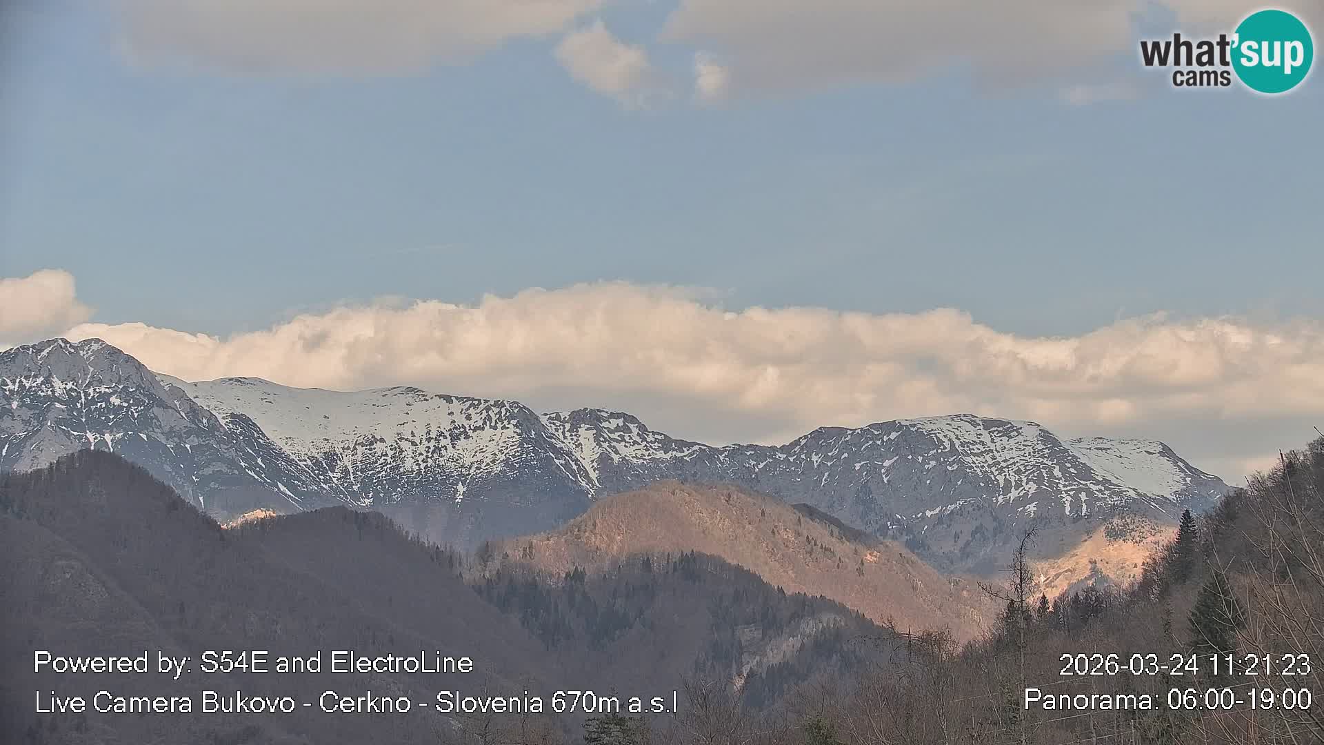 Webcam Bukovo – Baška grapa | Cerkno | Slovenia