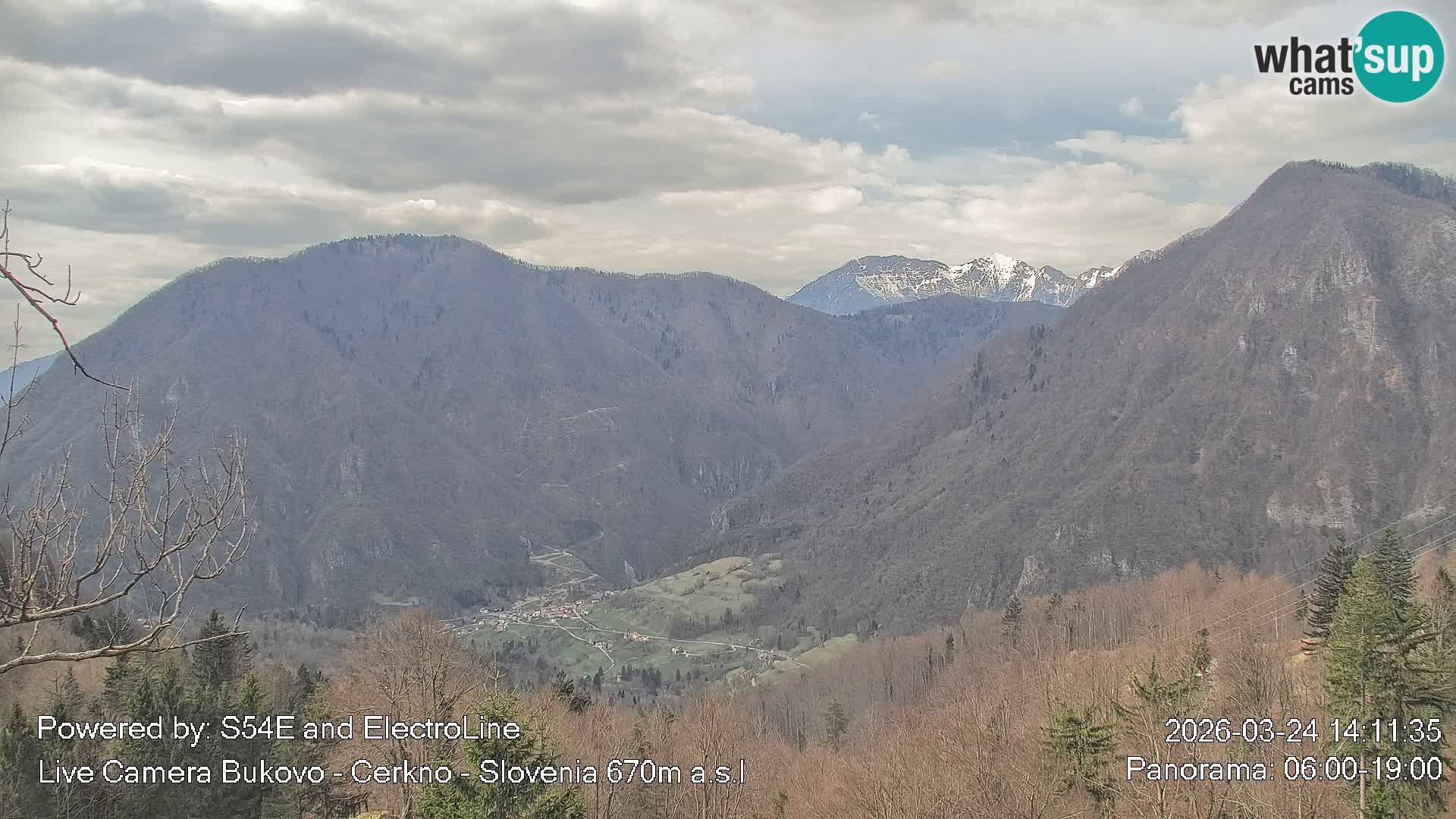 Webcam Bukovo – Baška grapa | Cerkno | Slovenia