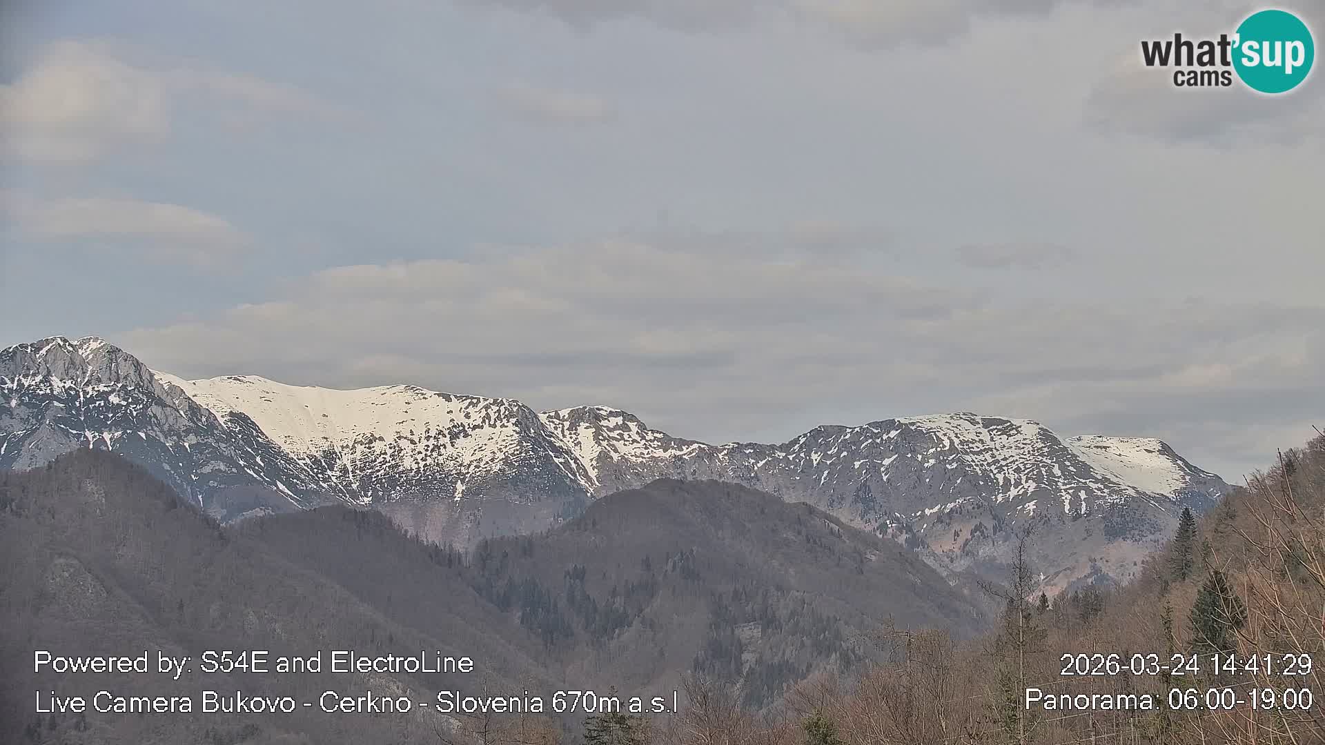 Webcam en vivo Bukovo – Baška grapa | Cerkno | Eslovenia