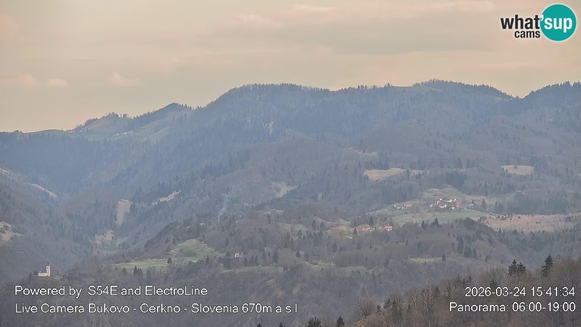 Webcam Bukovo – Baška grapa | Cerkno | Slovénie
