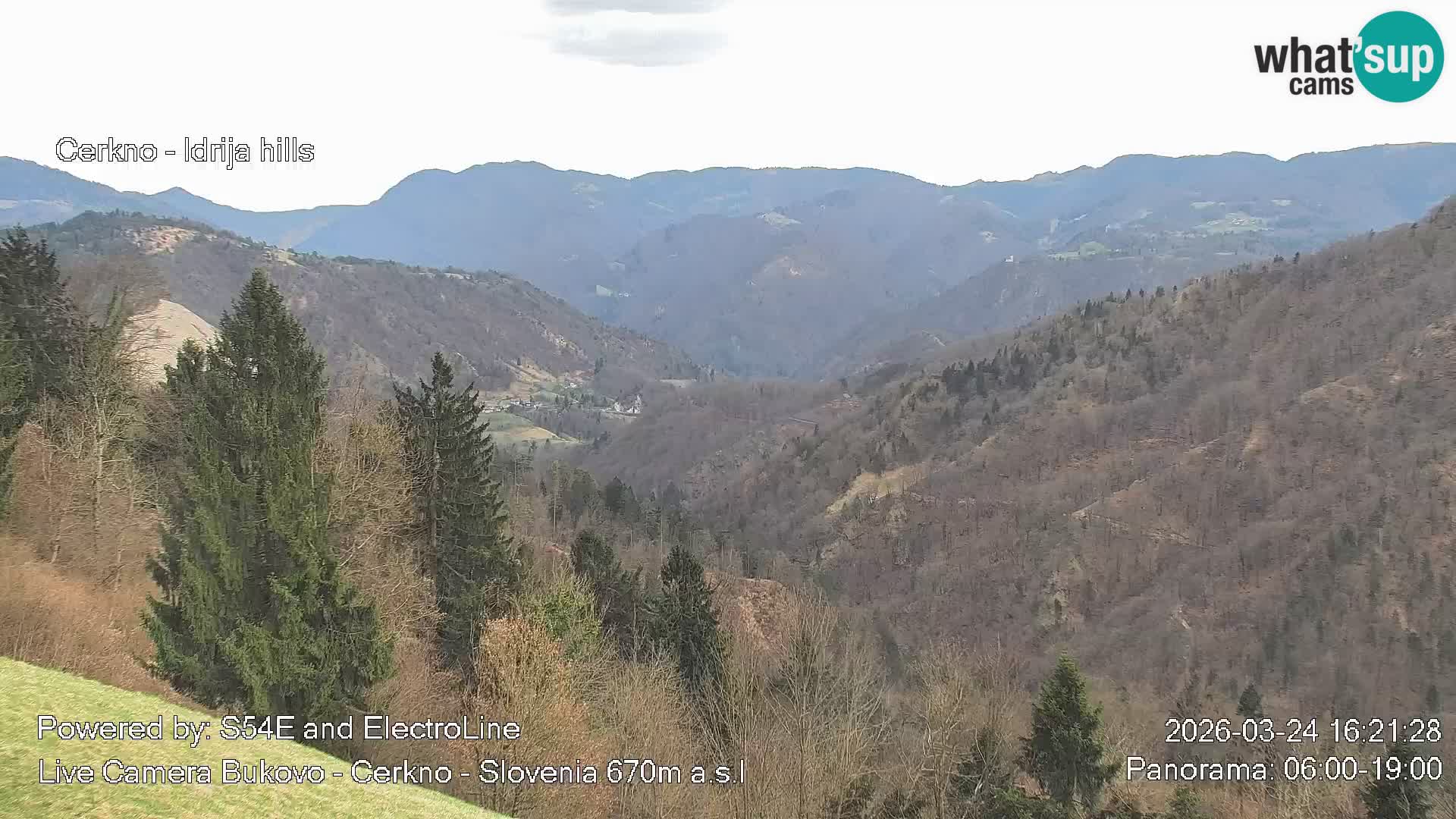 Webcam Bukovo – Baška grapa | Cerkno | Slovénie