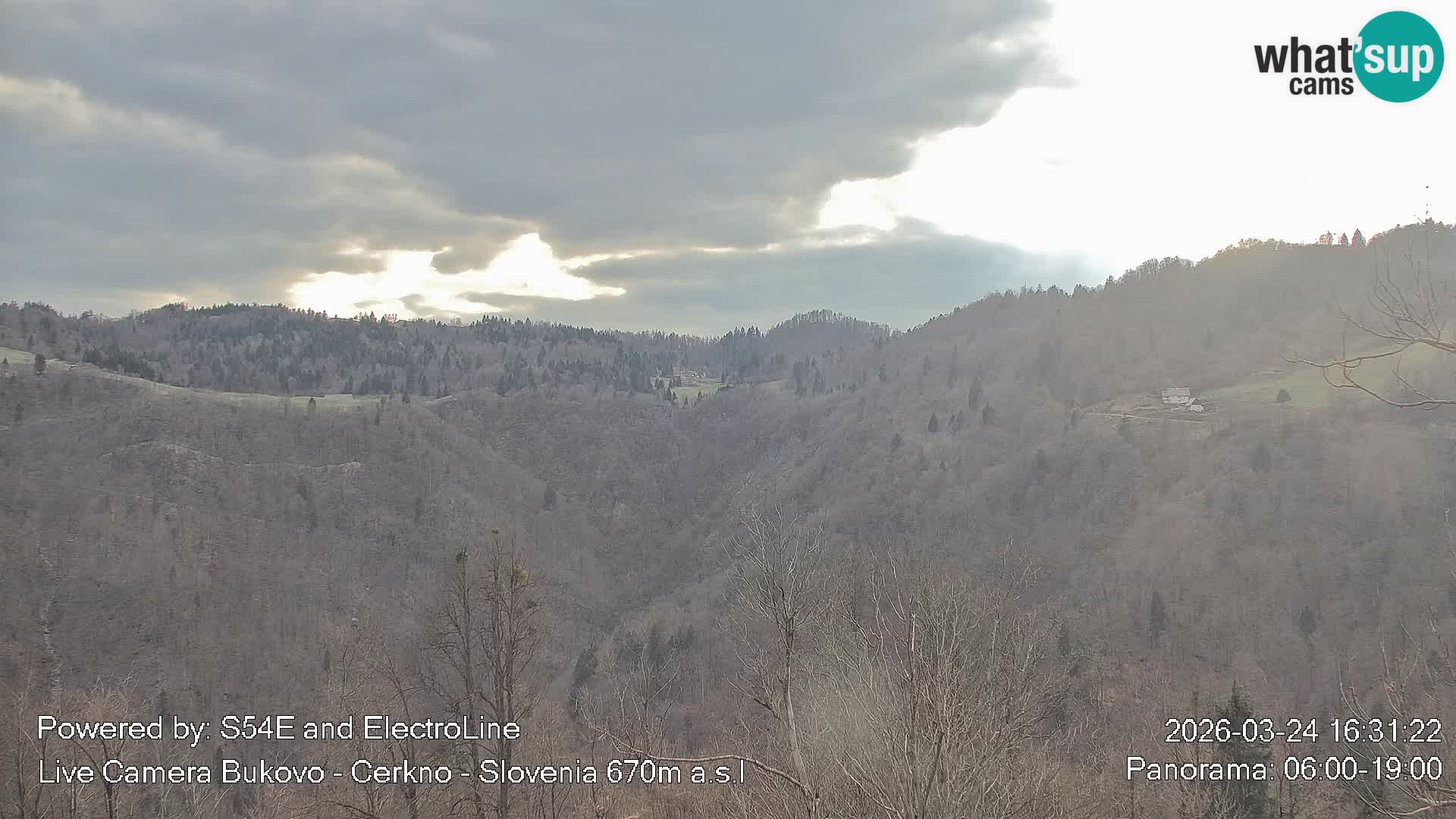 Webcam Bukovo – Baška grapa | Cerkno | Slovenia