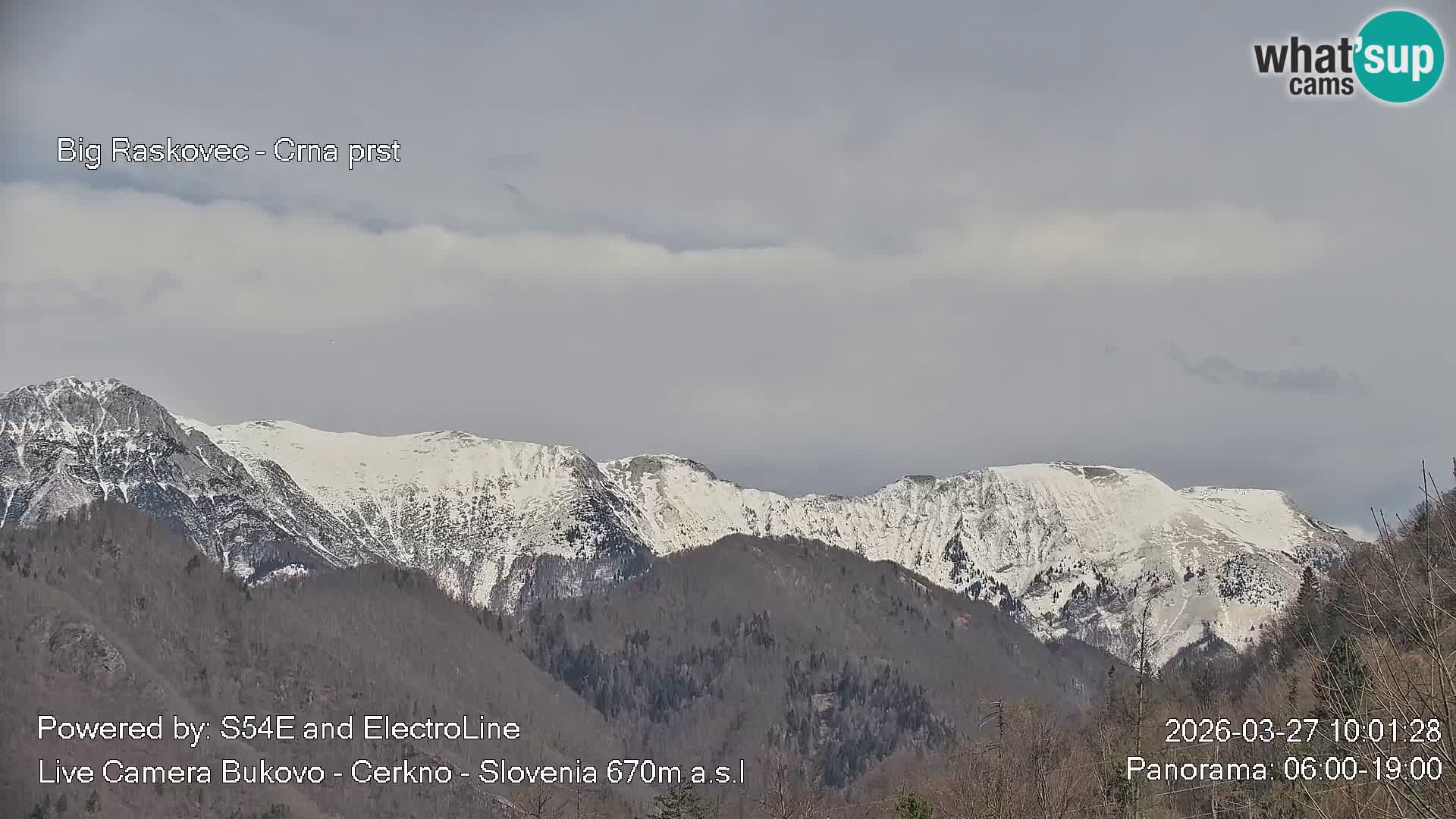 Webcam Bukovo – Baška grapa | Cerkno | Slovenia