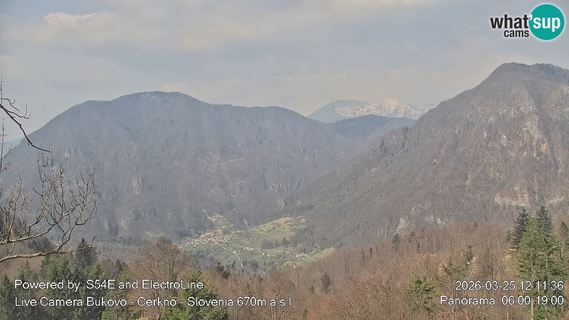 Webcam Bukovo – Baška grapa | Cerkno | Slovenia