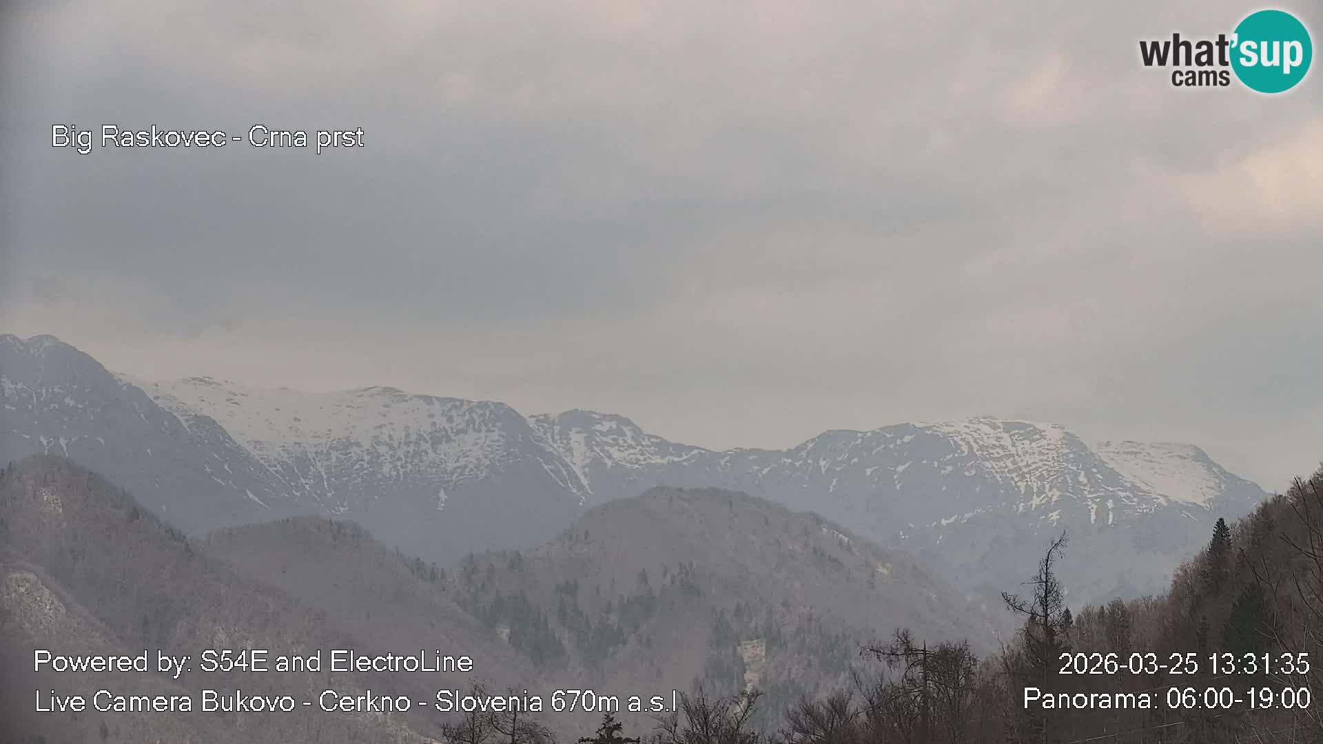 Webcam en vivo Bukovo – Baška grapa | Cerkno | Eslovenia