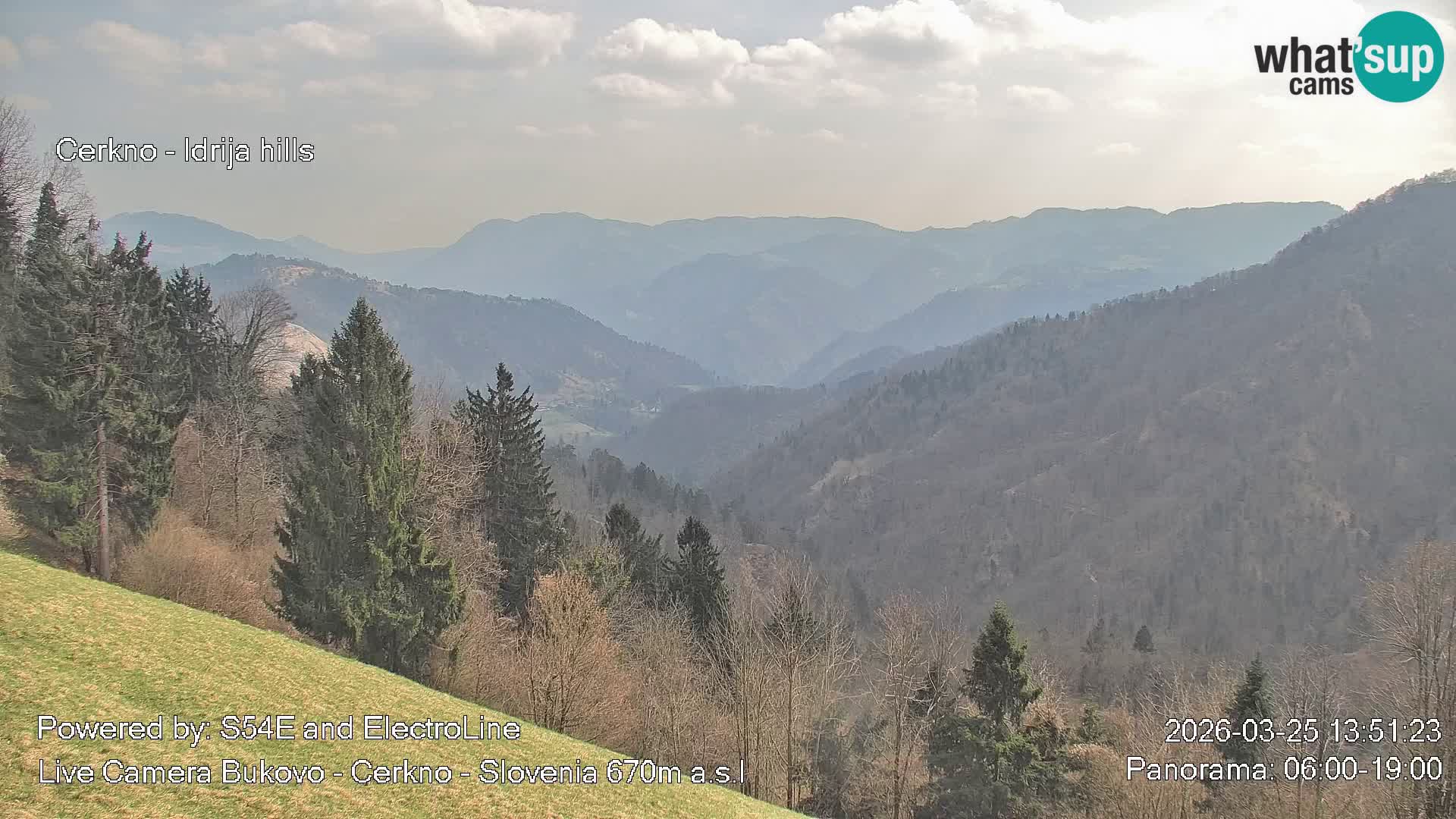 Webcam Bukovo – Baška grapa | Cerkno | Slovenia
