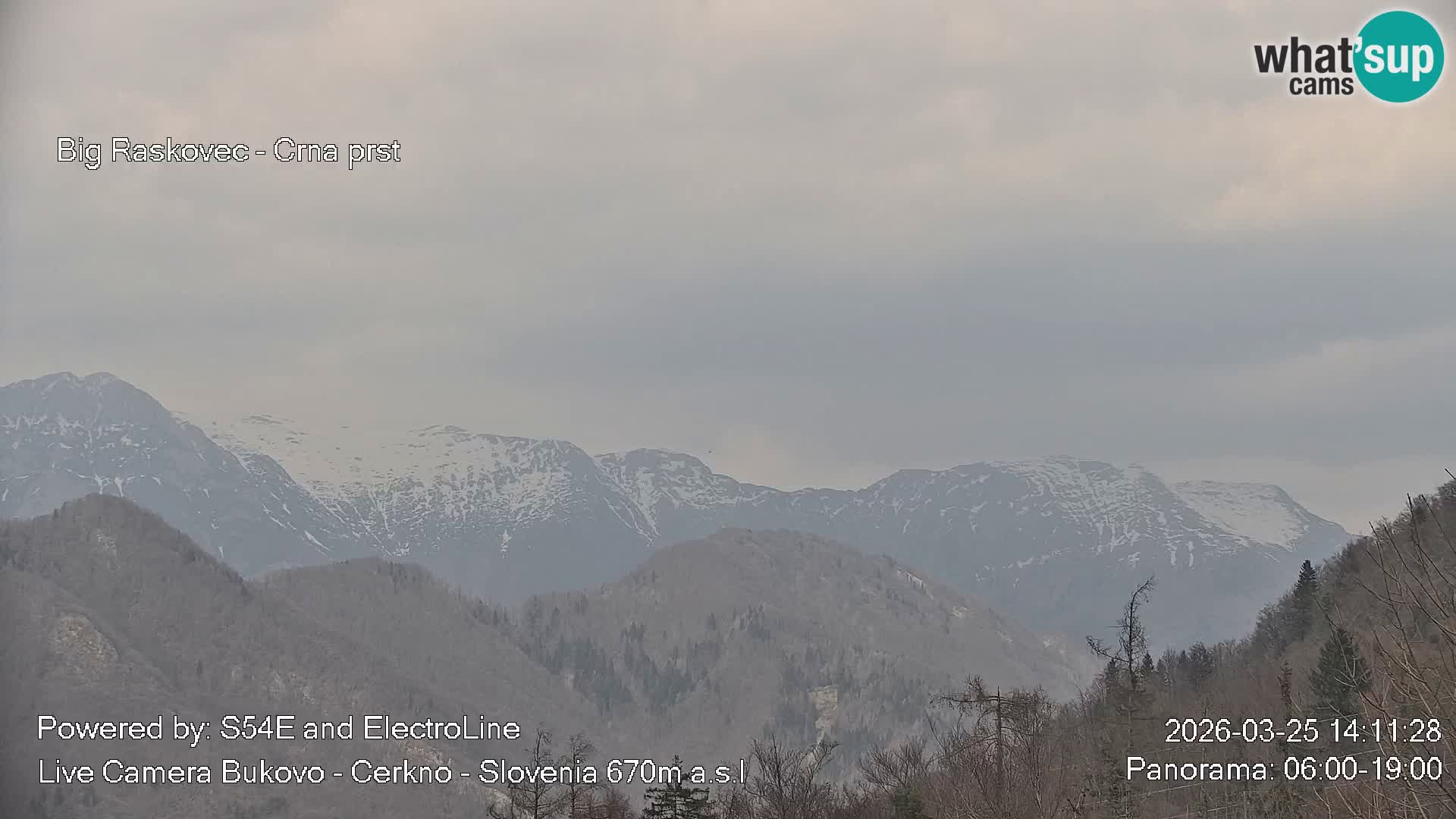 Webcam Bukovo – Baška grapa | Cerkno | Slovénie