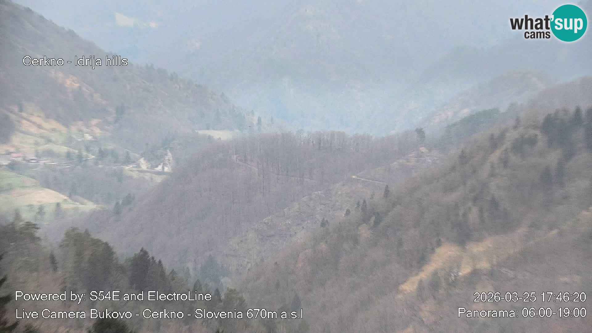 Webcam en vivo Bukovo – Baška grapa | Cerkno | Eslovenia