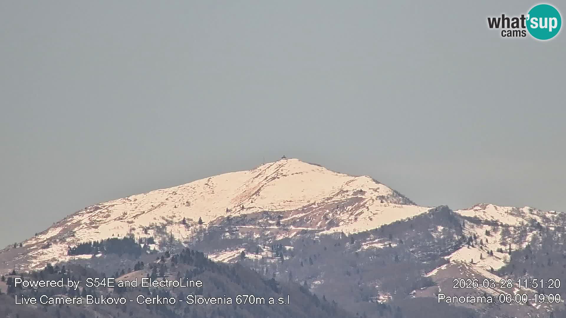 Web kamera Bukovo – Baška grapa | Cerkno | Slovenija