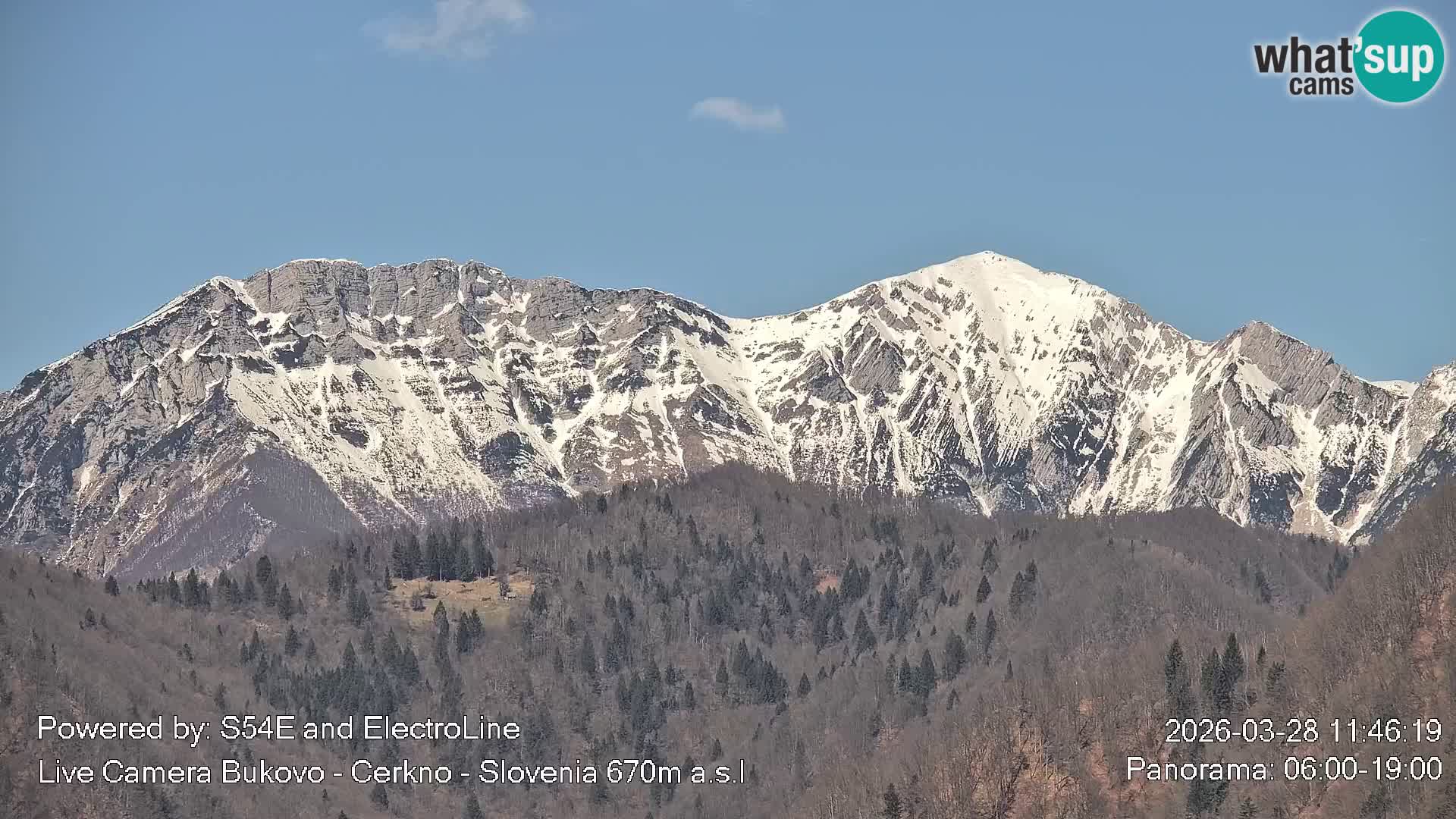 Bukovo Webcam – Baška grapa | Cerkno | Slowenien