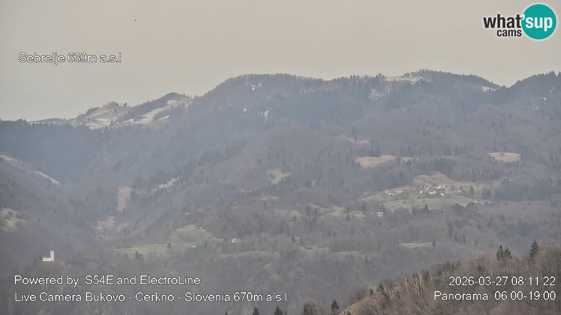 Webcam Bukovo – Baška grapa | Cerkno | Slovenia