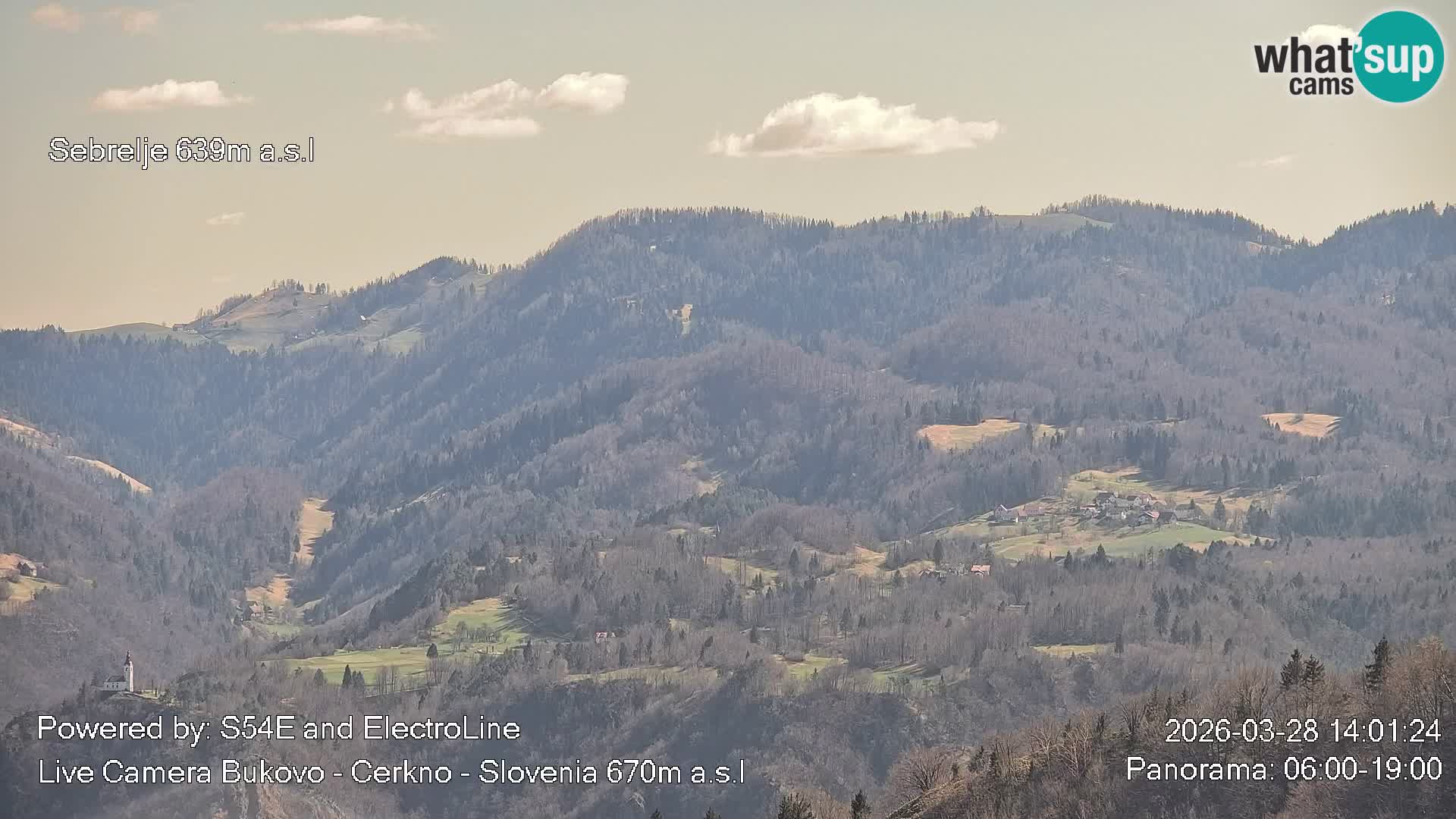 Webcam Bukovo – Baška grapa | Cerkno | Slovenia