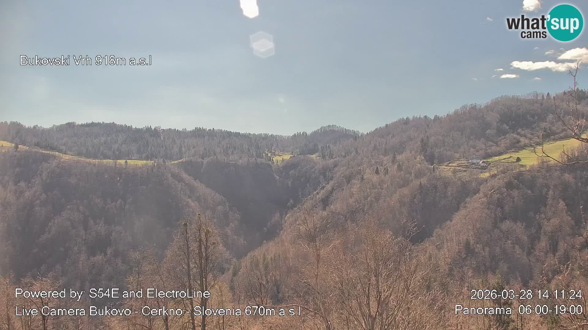 Webcam Bukovo – Baška grapa | Cerkno | Slovenia