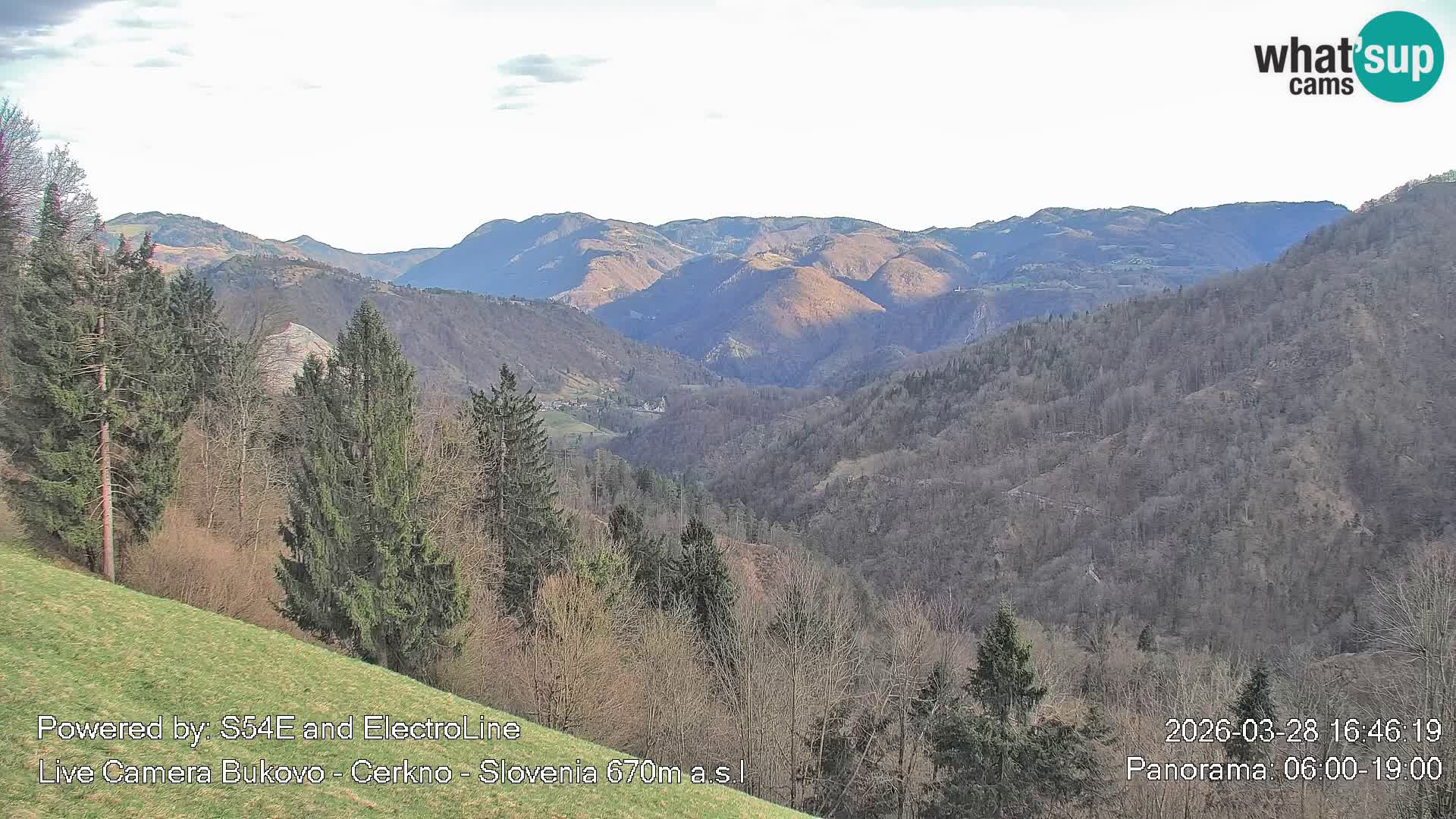 Bukovo Webcam – Baška grapa | Cerkno | Slowenien