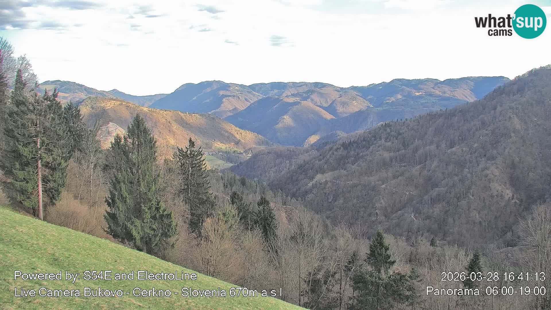 Webcam Bukovo – Baška grapa | Cerkno | Slovénie