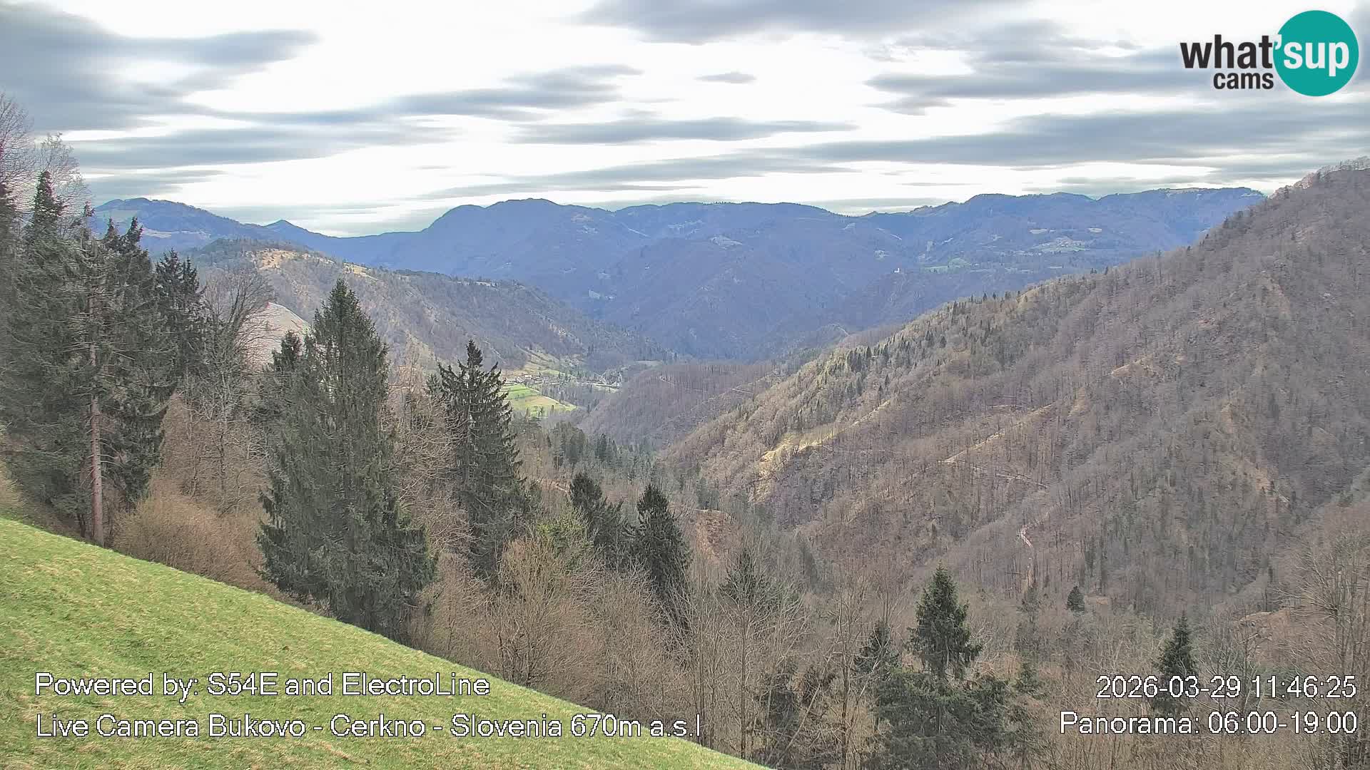 Bukovo Webcam – Baška grapa | Cerkno | Slowenien