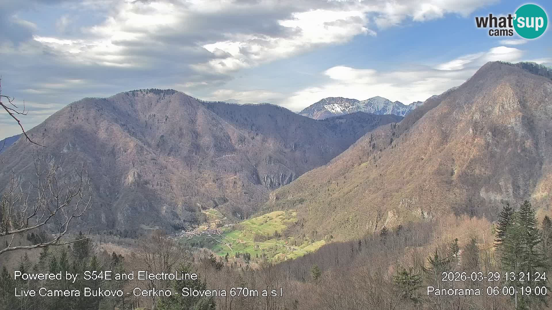 Bukovo Webcam – Baška grapa | Cerkno | Slowenien