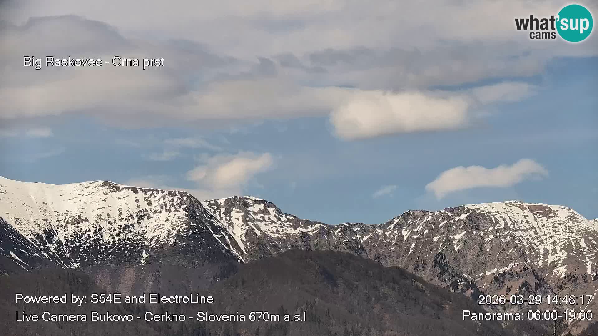 Bukovo Webcam – Baška grapa | Cerkno | Slowenien