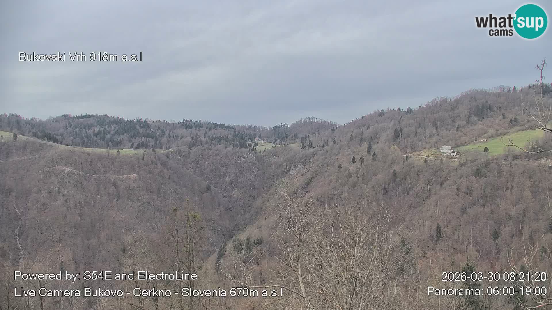 Bukovo Webcam – Baška grapa | Cerkno | Slowenien