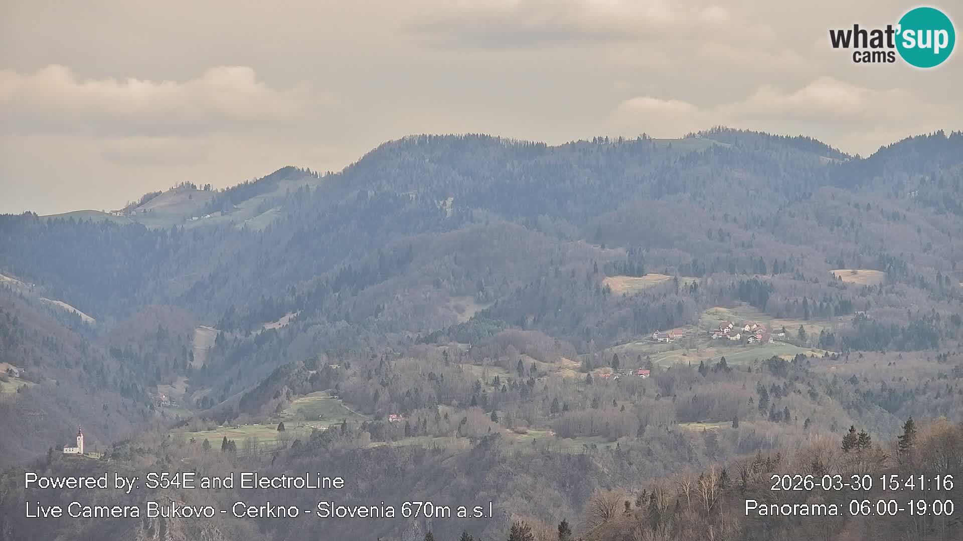 Webcam Bukovo – Baška grapa | Cerkno | Slovenia