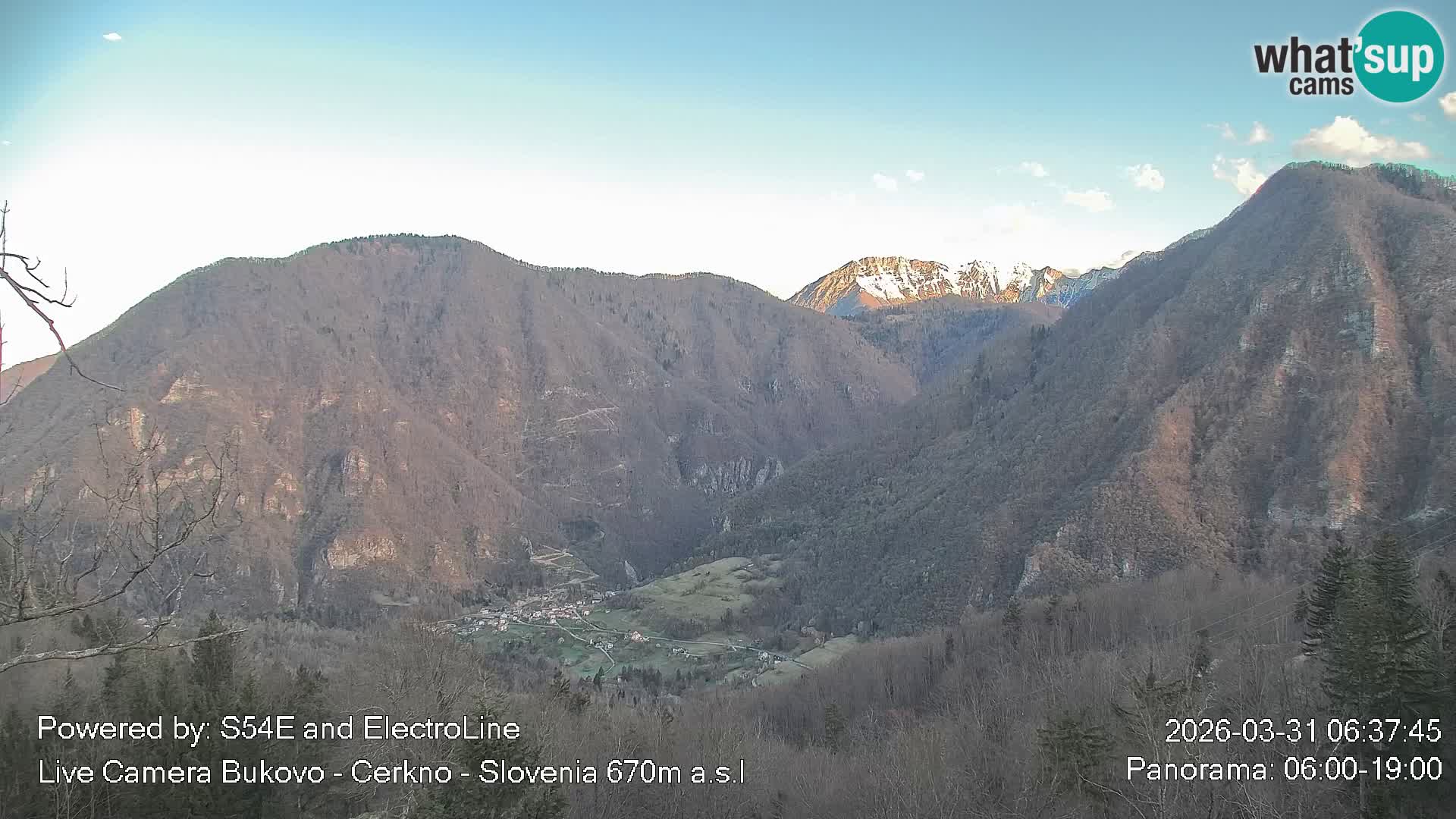 Bukovo Webcam – Baška grapa | Cerkno | Slowenien