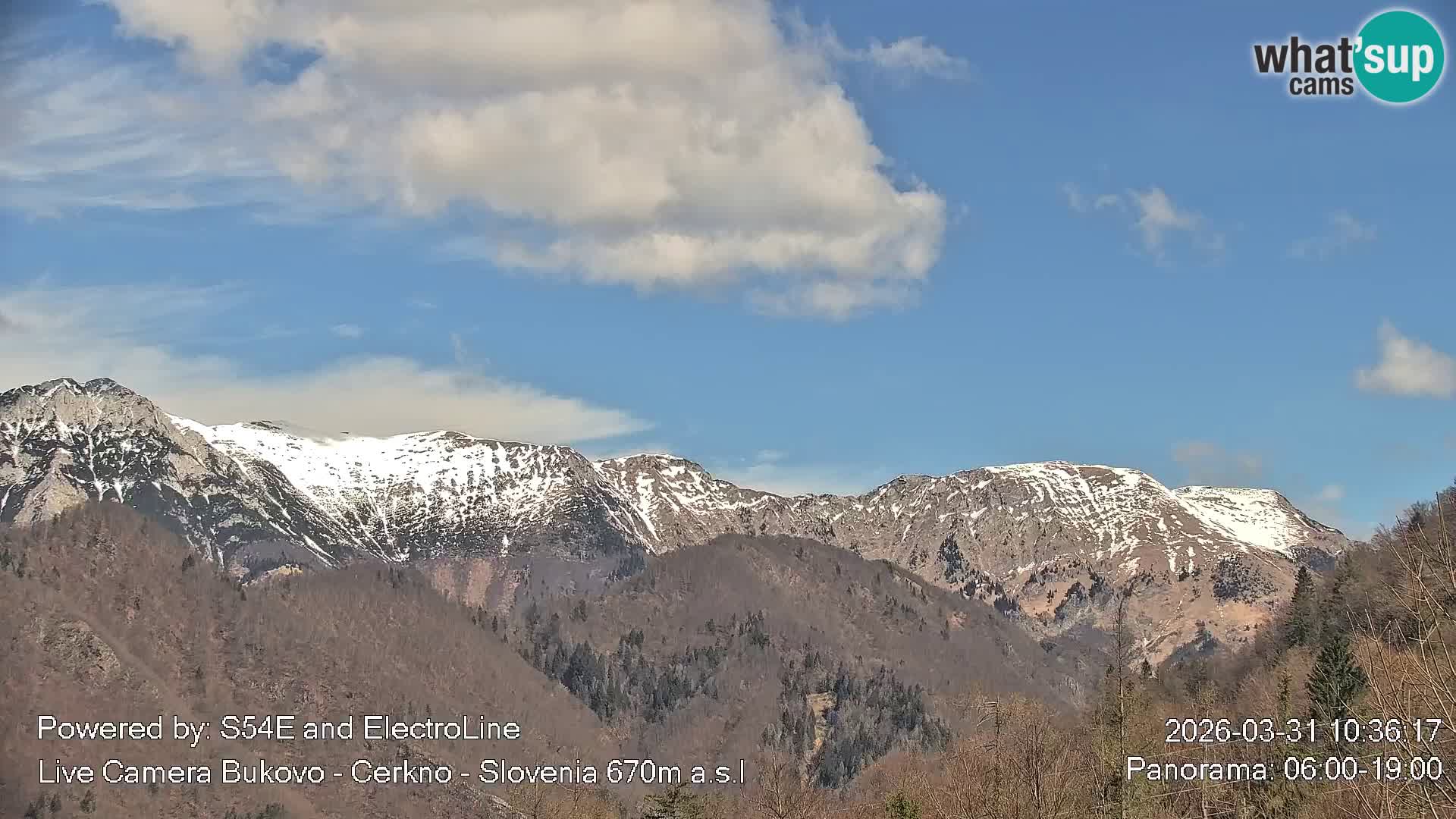 Webcam en vivo Bukovo – Baška grapa | Cerkno | Eslovenia