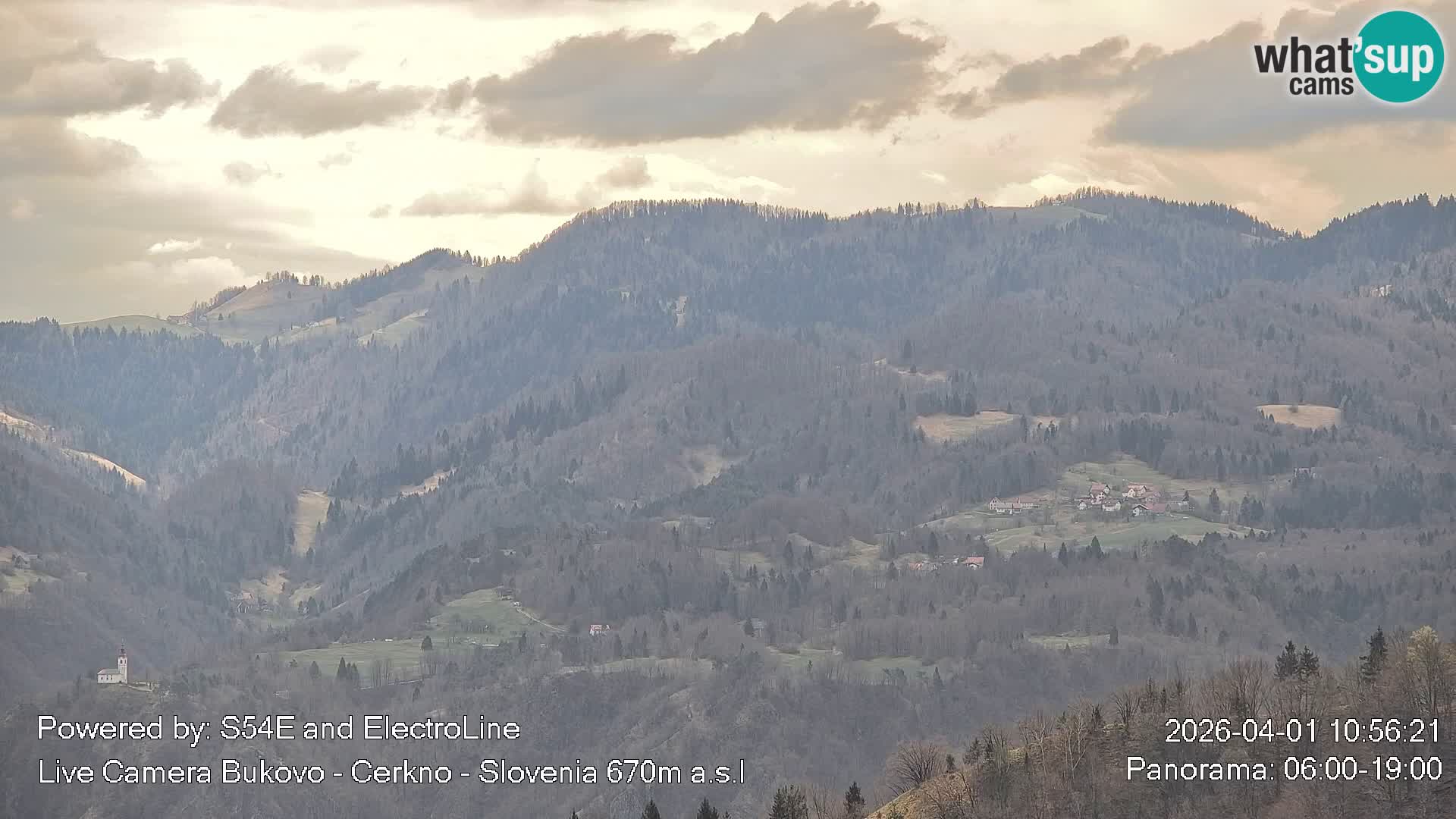 Webcam en vivo Bukovo – Baška grapa | Cerkno | Eslovenia