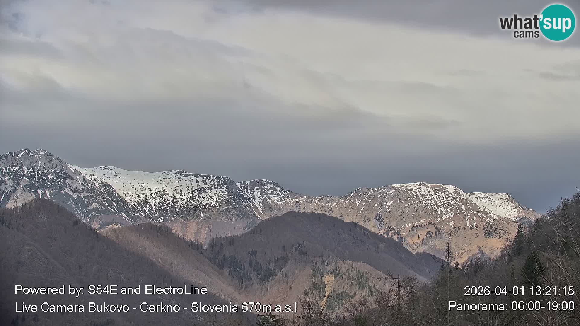 Webcam en vivo Bukovo – Baška grapa | Cerkno | Eslovenia