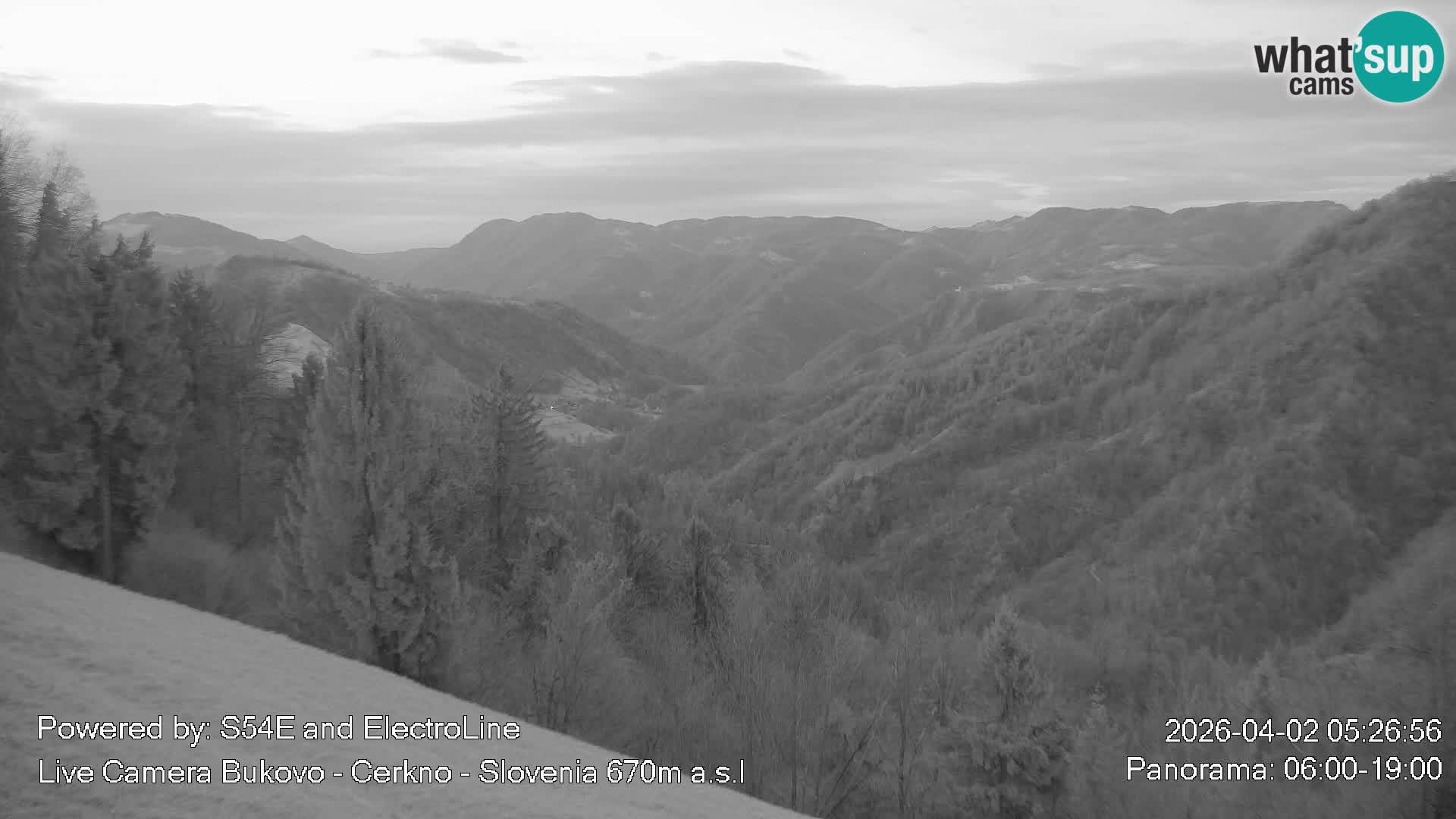 Webcam en vivo Bukovo – Baška grapa | Cerkno | Eslovenia