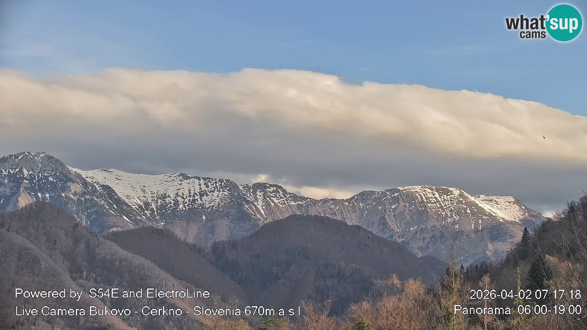 Webcam Bukovo – Baška grapa | Cerkno | Slovenia
