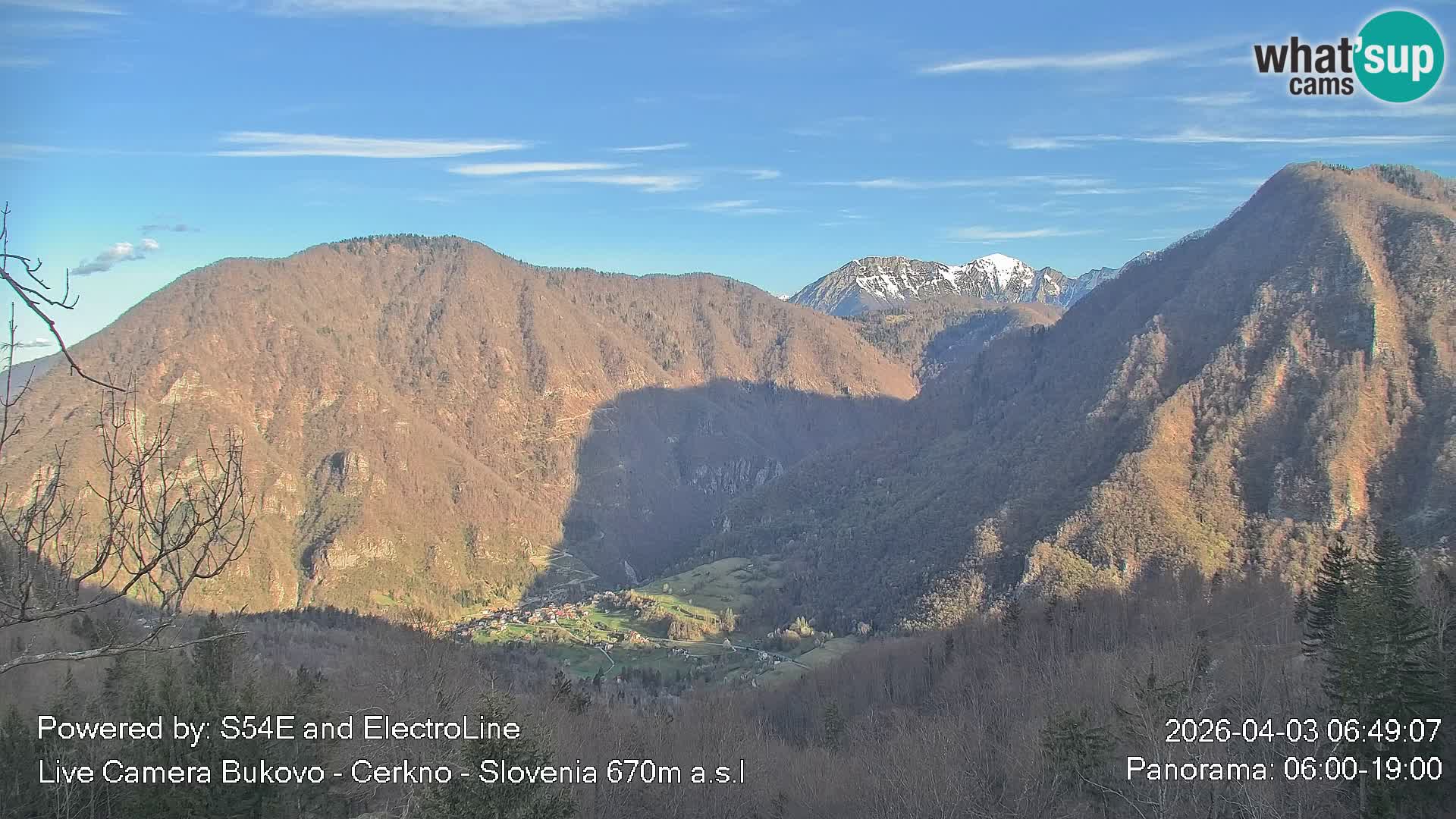 Kamera Bukovo – Baška grapa | Cerkno