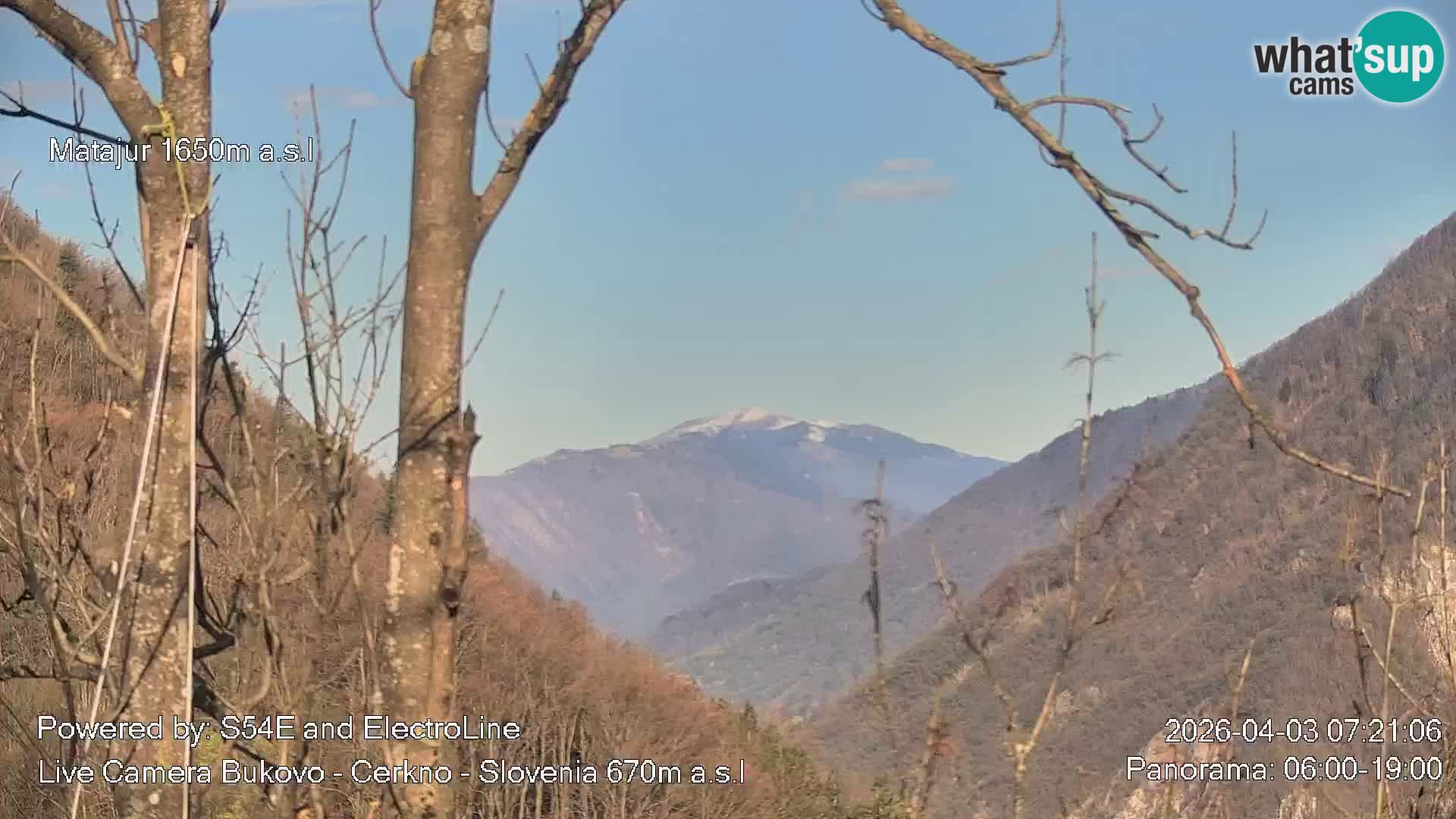 Webcam Bukovo – Baška grapa | Cerkno | Slovenia