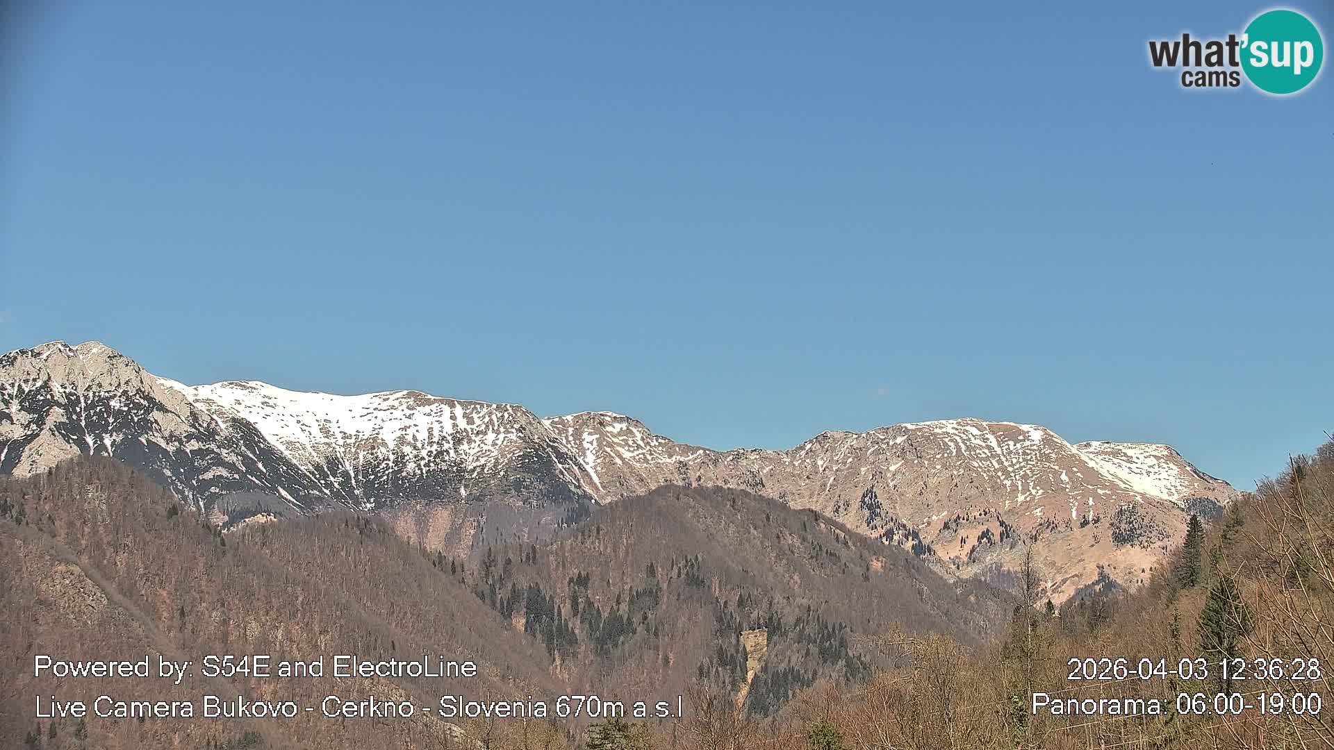 Bukovo Webcam – Baška grapa | Cerkno | Slowenien