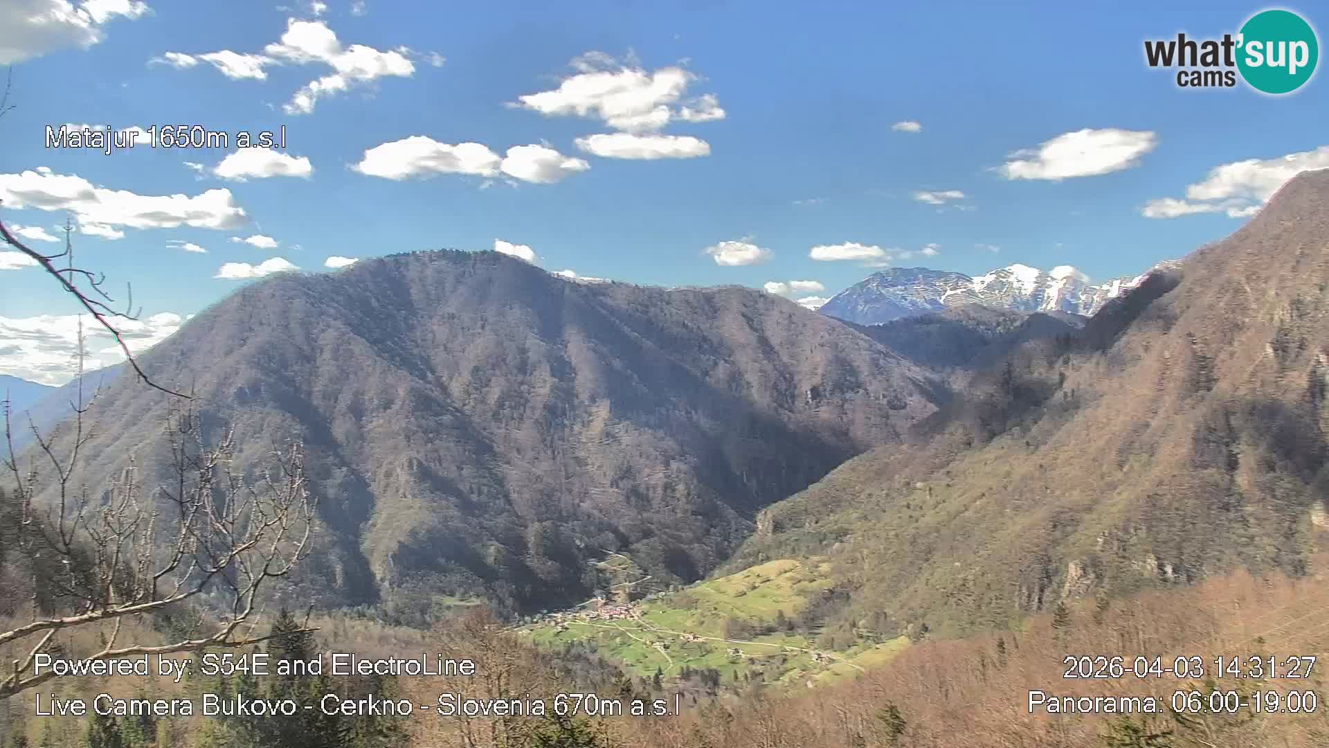 Kamera Bukovo – Baška grapa | Cerkno