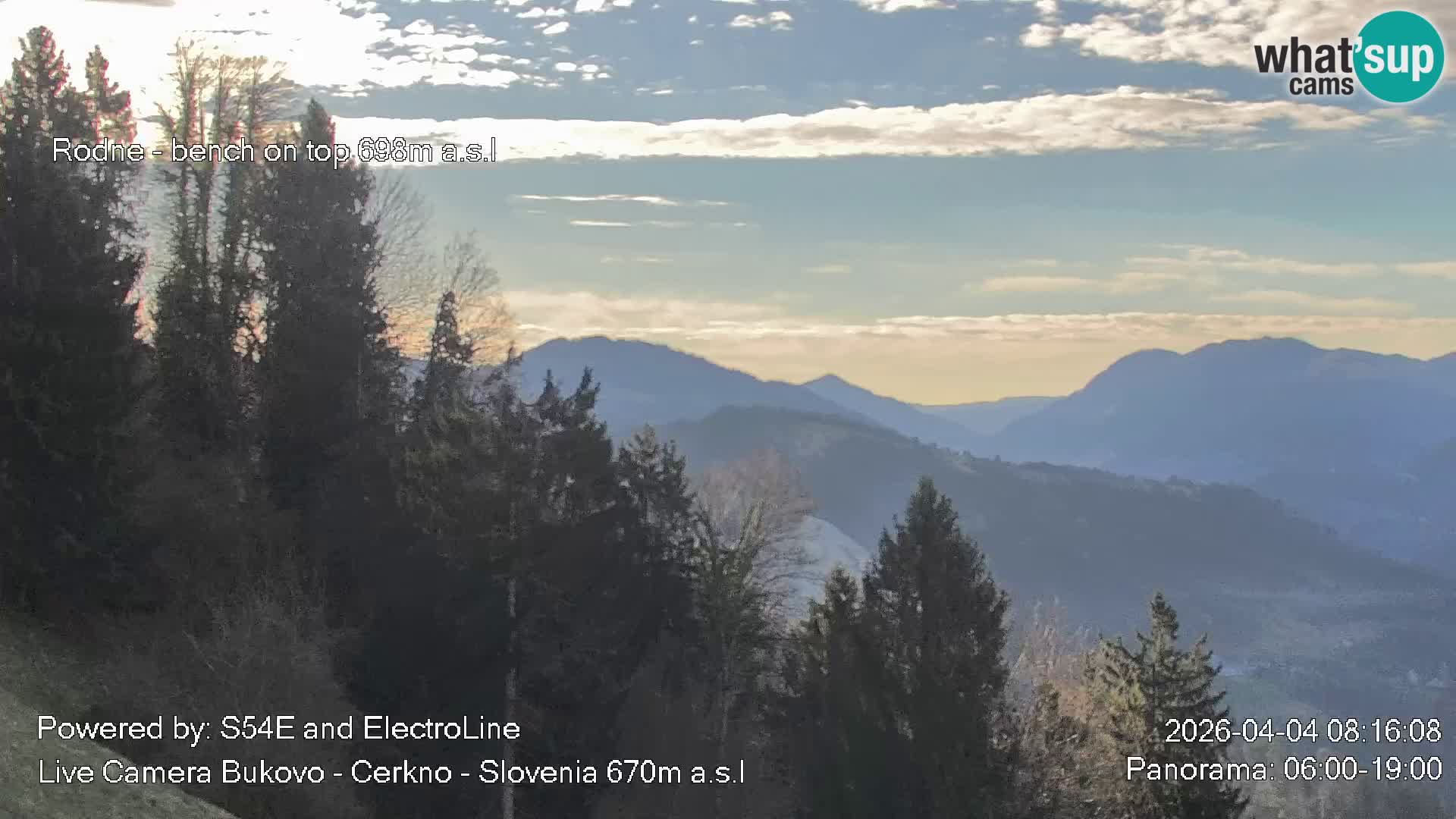 Webcam Bukovo – Baška grapa | Cerkno | Slovénie