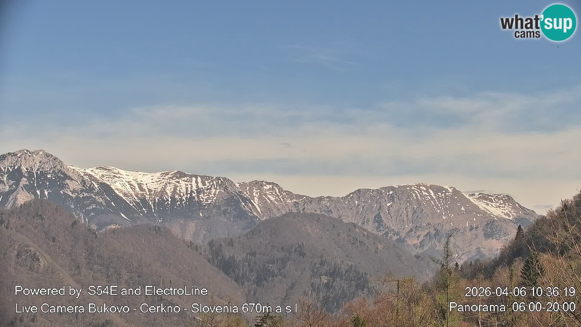 Webcam Bukovo – Baška grapa | Cerkno | Slovenia