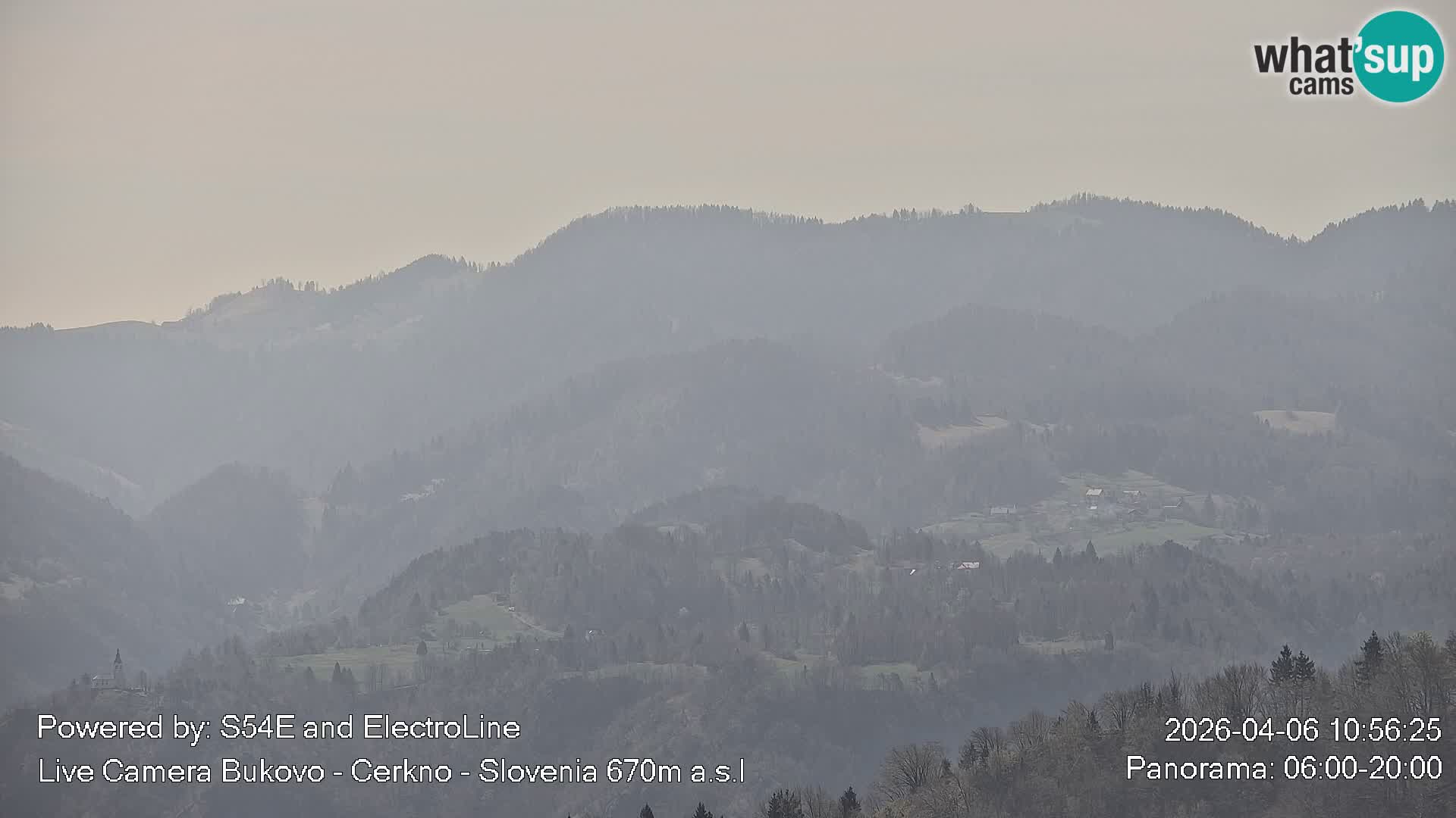 Webcam Bukovo – Baška grapa | Cerkno | Slovénie