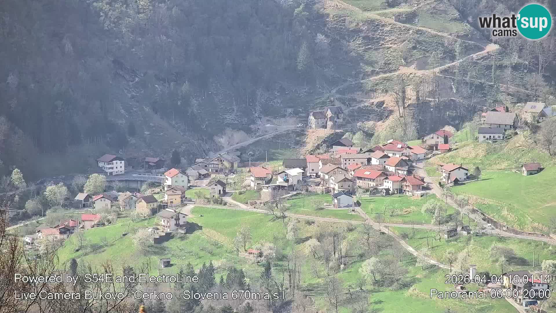 Webcam en vivo Bukovo – Baška grapa | Cerkno | Eslovenia