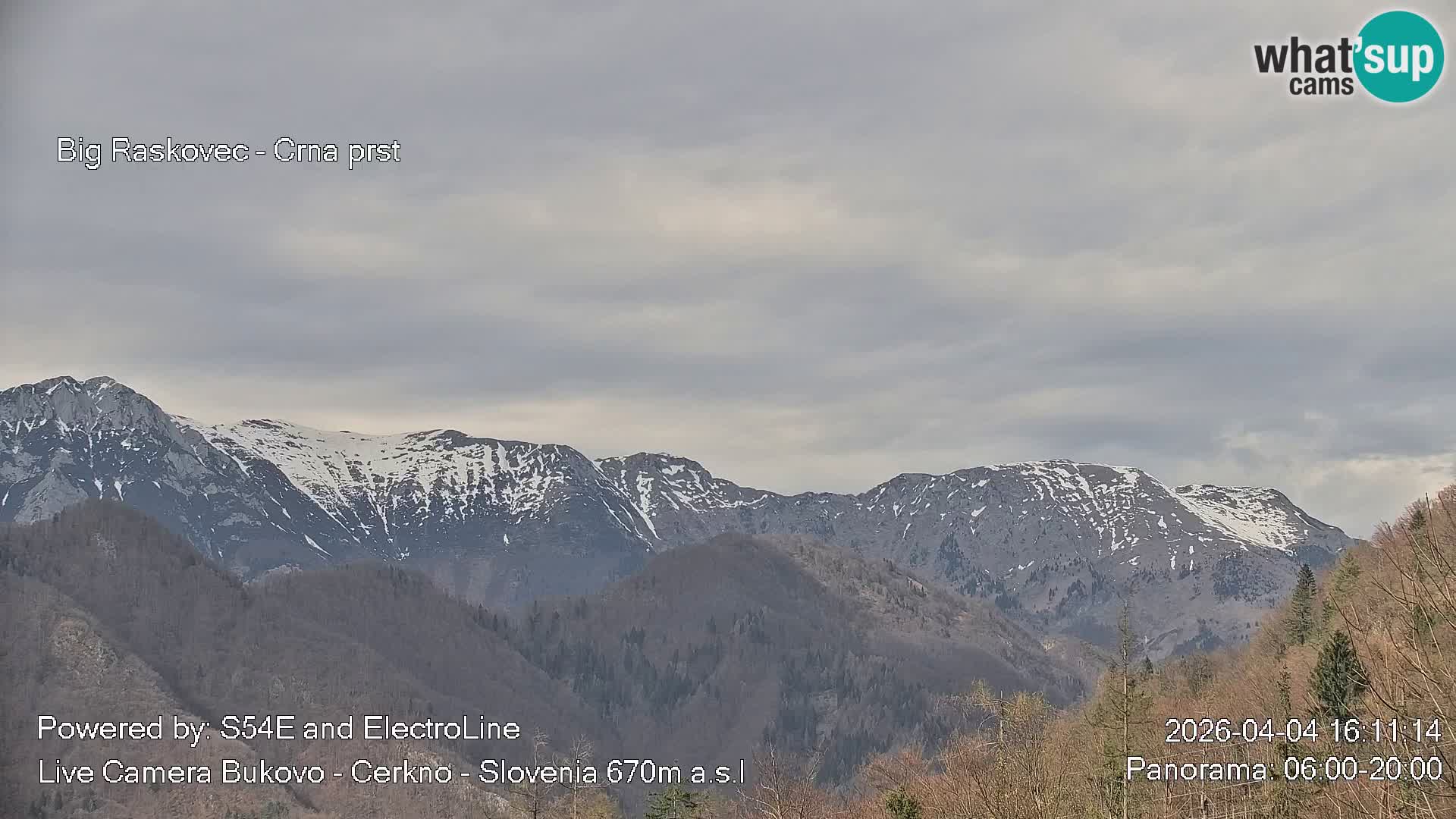 Kamera Bukovo – Baška grapa | Cerkno