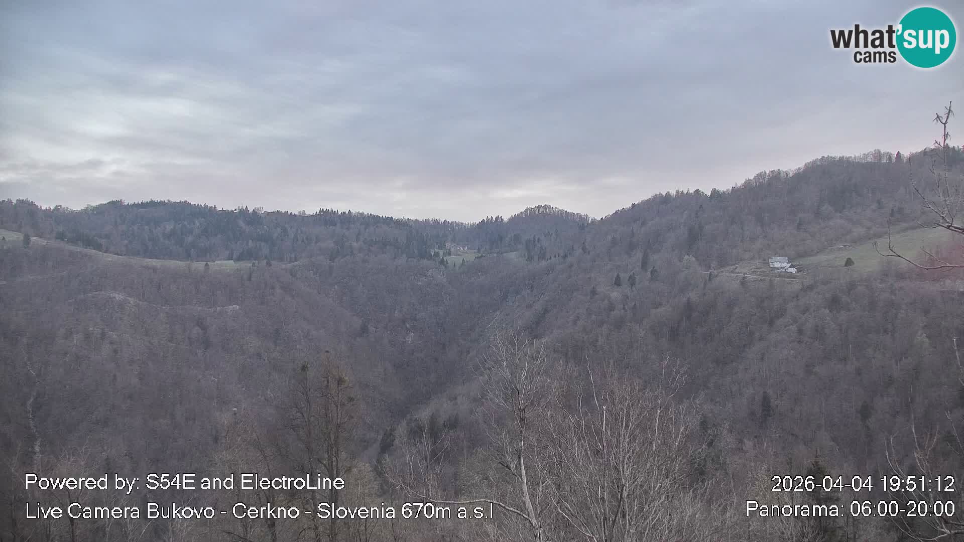Webcam en vivo Bukovo – Baška grapa | Cerkno | Eslovenia