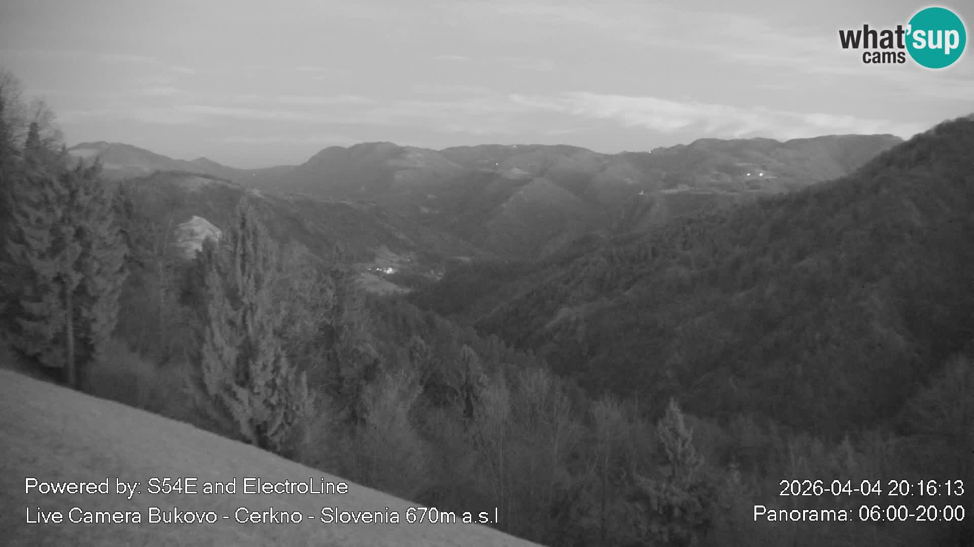 Webcam Bukovo – Baška grapa | Cerkno | Slovénie