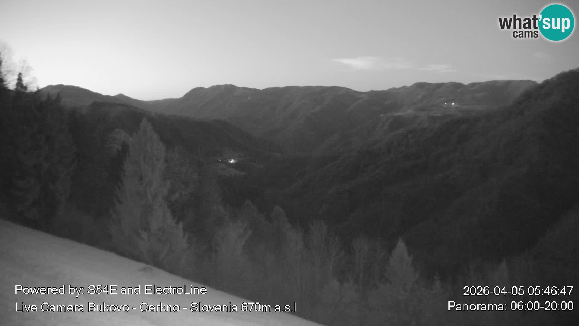 Webcam Bukovo – Baška grapa | Cerkno | Slovénie